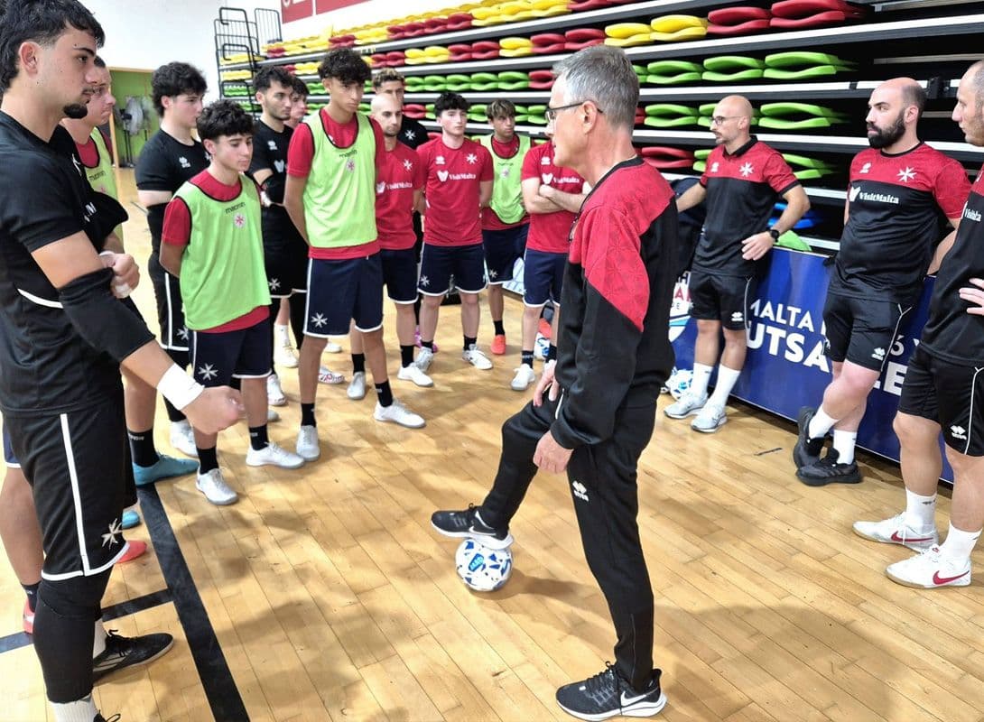 Malta National Futsal Team Wraps Up Intensive Training Camp Ahead of Austria Friendlies