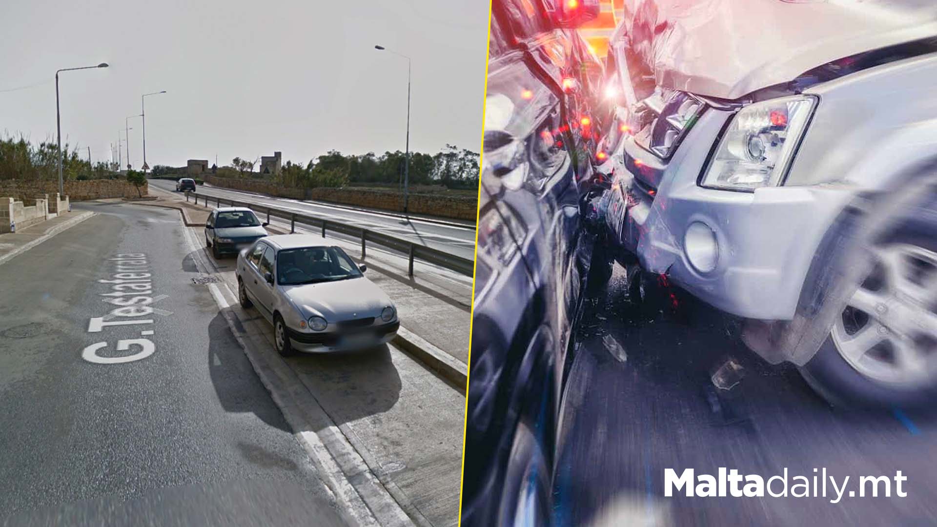 Four Teens In Car Accident: Young Woman Hospitalised