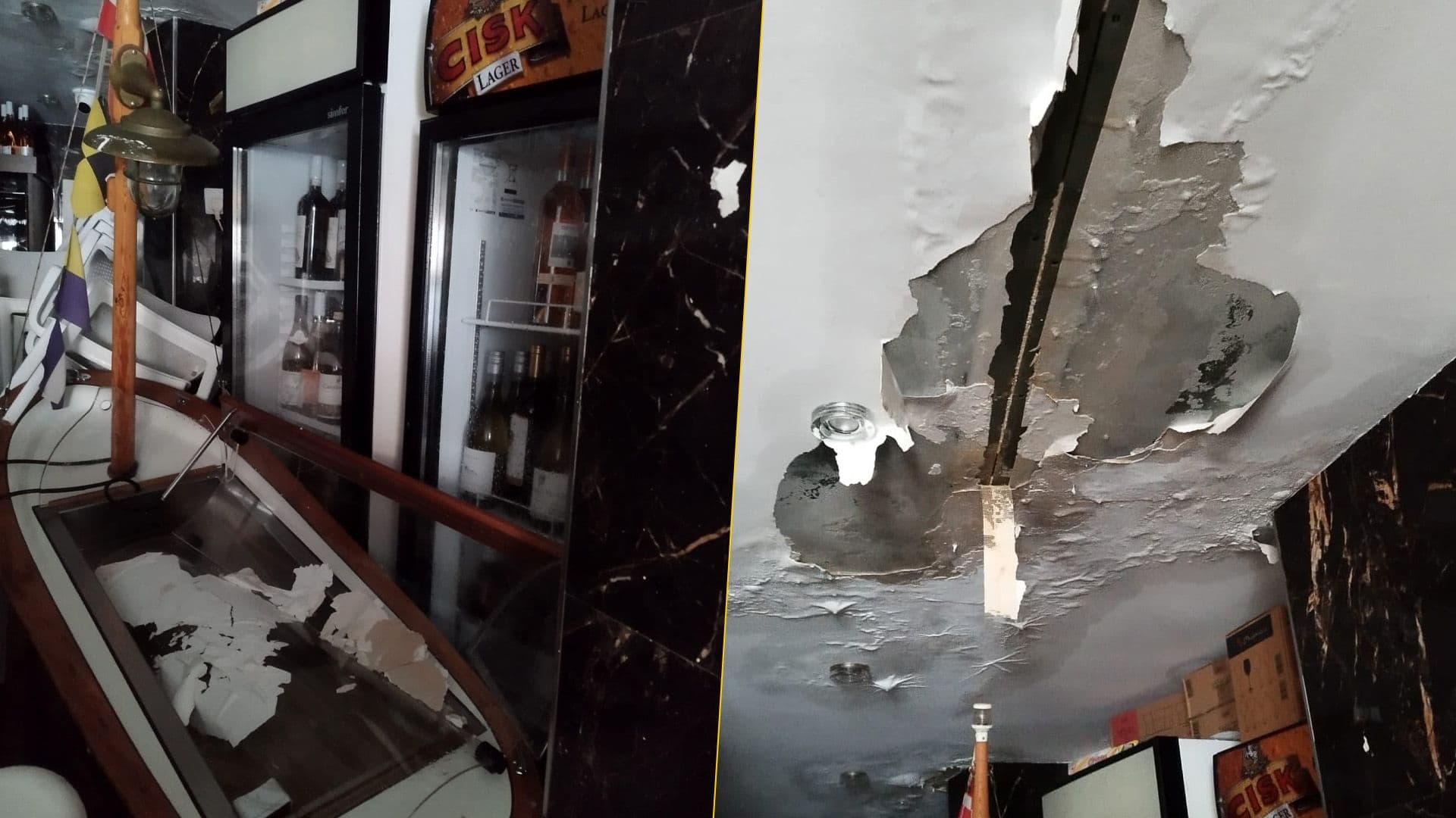 Pierre’s Restaurant Marsalforn Suffered Major Damage After Storm Harry