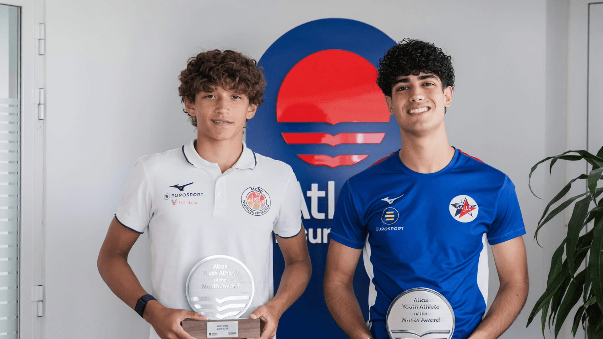 Ben Slanitro And Liam Daly Win Atlas Youth Athlete Of The Month Of June Award
