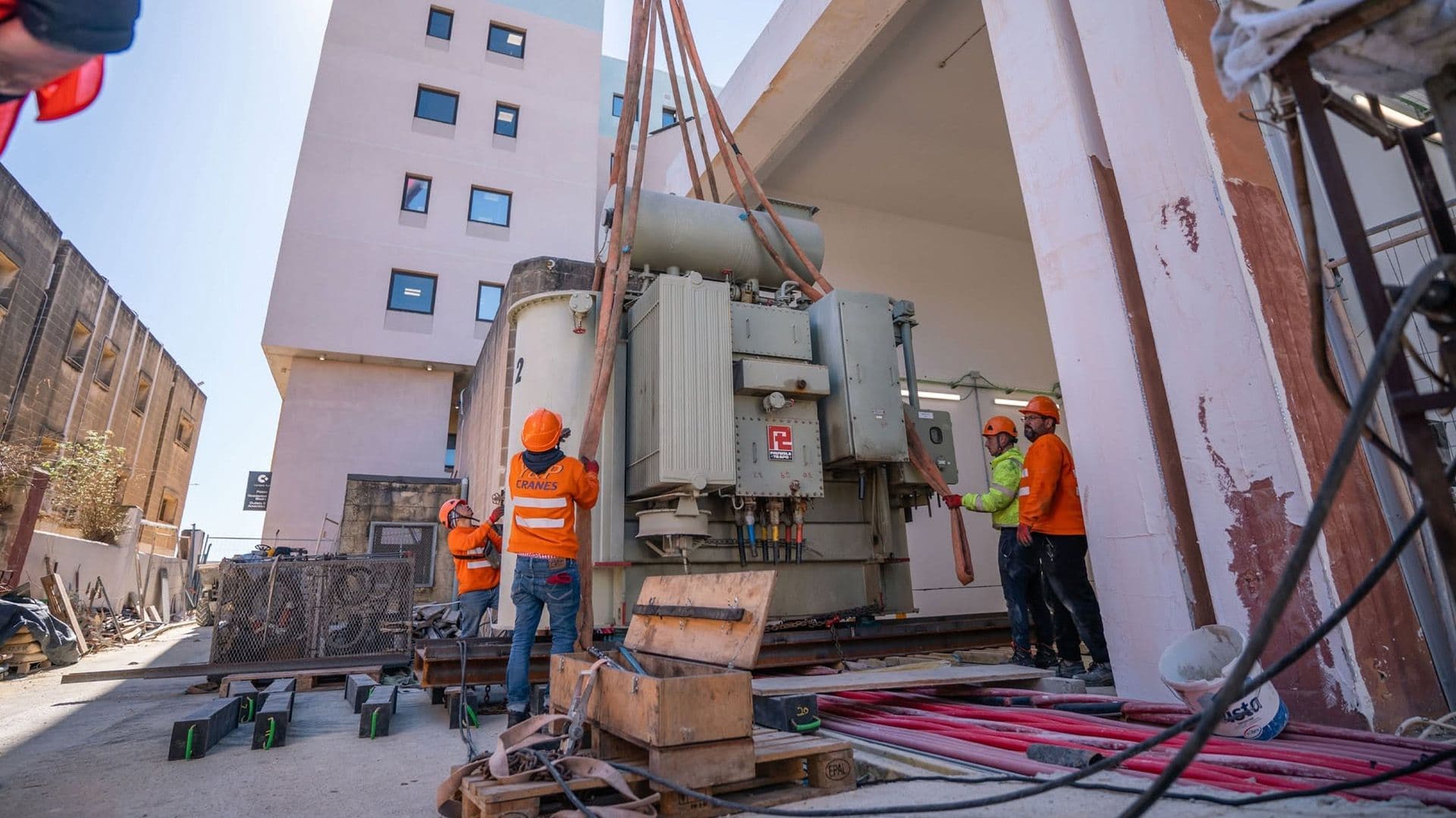 Stand-By Generators Being Used To Restore Power Temporarily As Works Ongoing