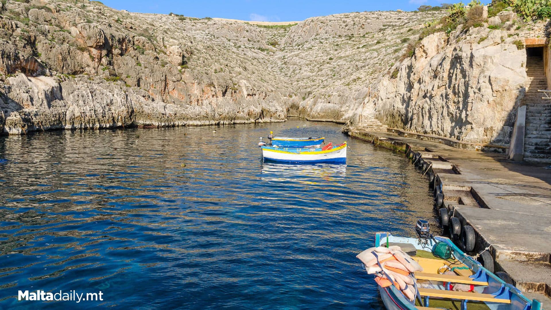 It’s OK To Swim In Wied Iż-Żurrieq Again