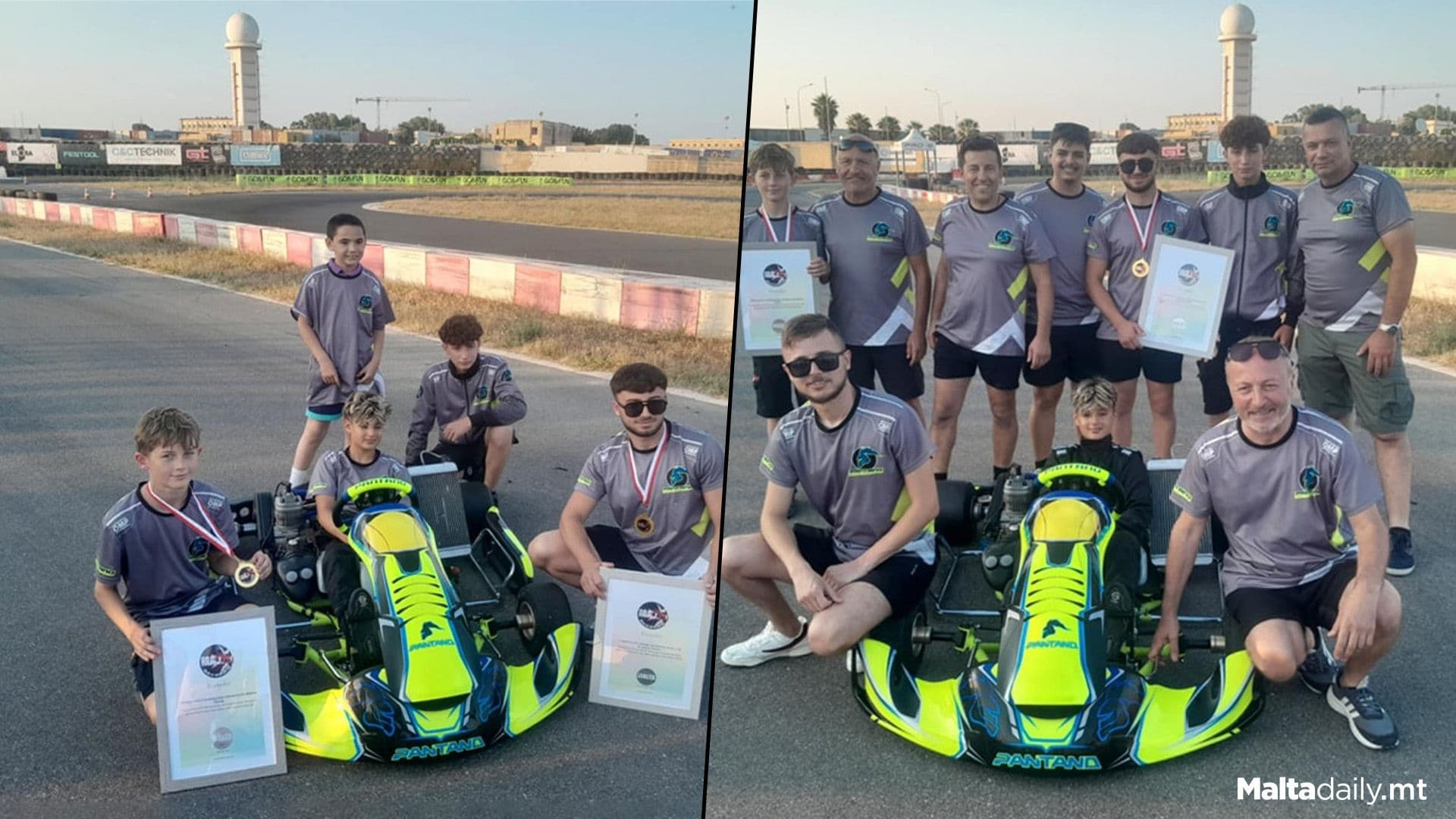 Two Maltese Records Presented To Local Karting Teams
