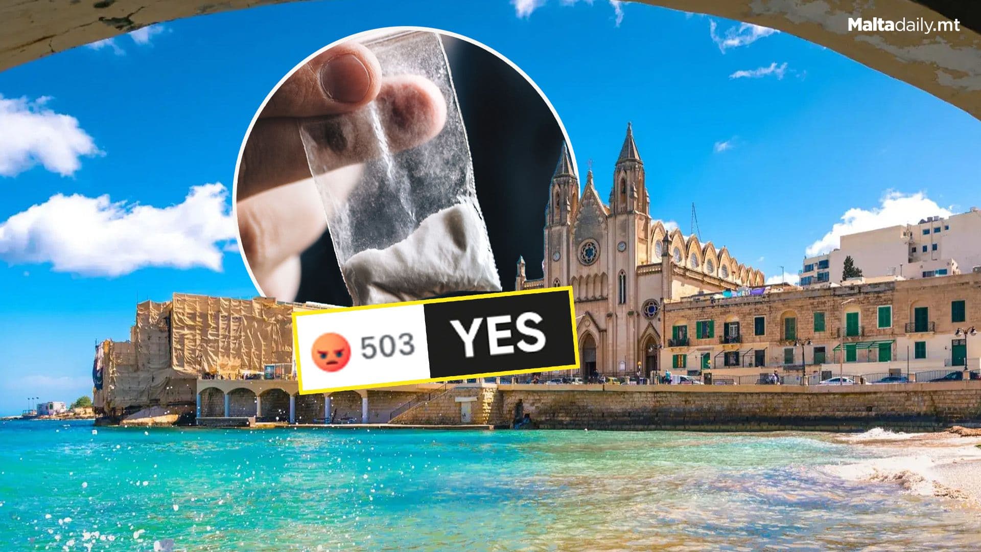 Majority Think Malta Has A Drug Problem