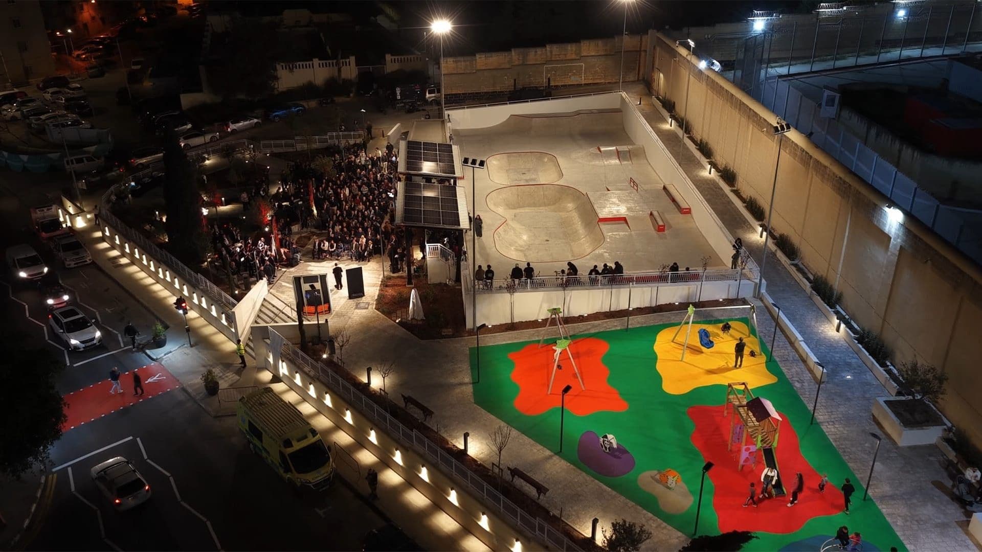 Paola Garden Dedicated To Hibs President Tony Bezzina Officially Inaugurated