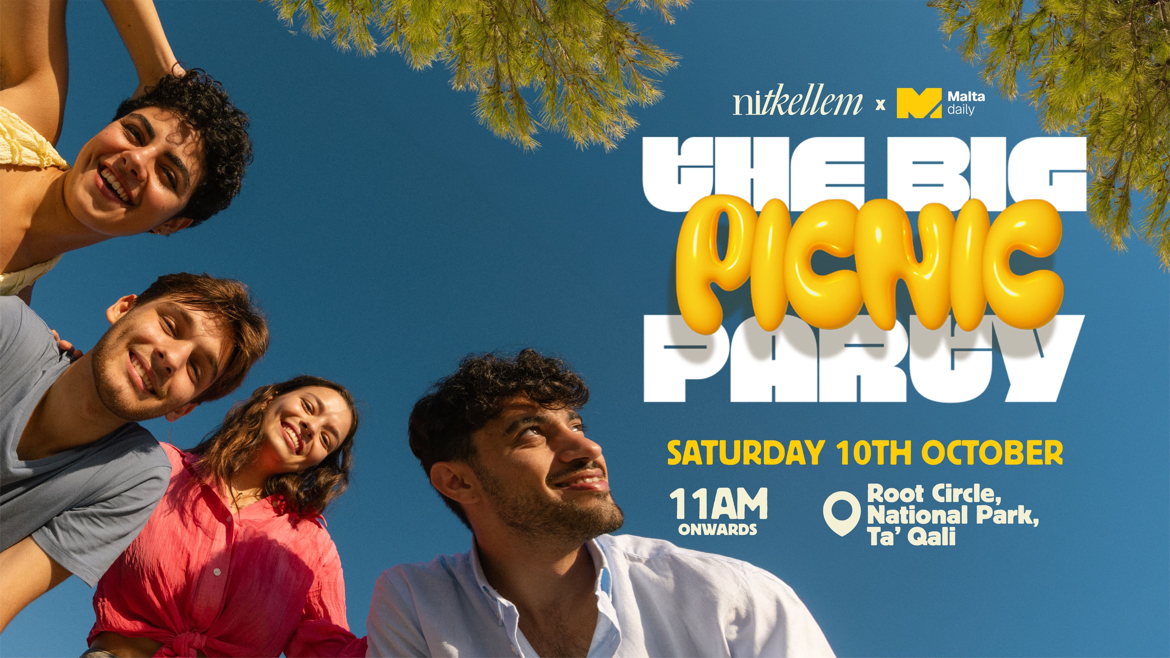 Mark Your Calendars: Malta Daily’s Big Picnic Party Is Back On 10th October...And This Time It’s Part Of ‘Nitkellem’