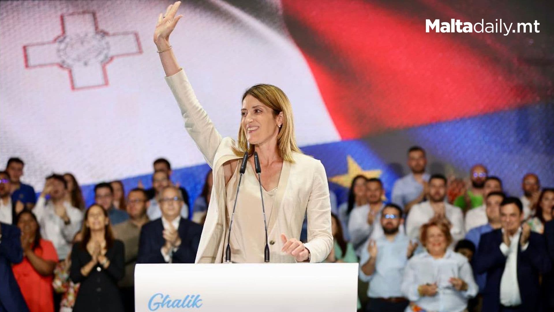 “I stand here not only as President but as one of you” – Roberta Metsola