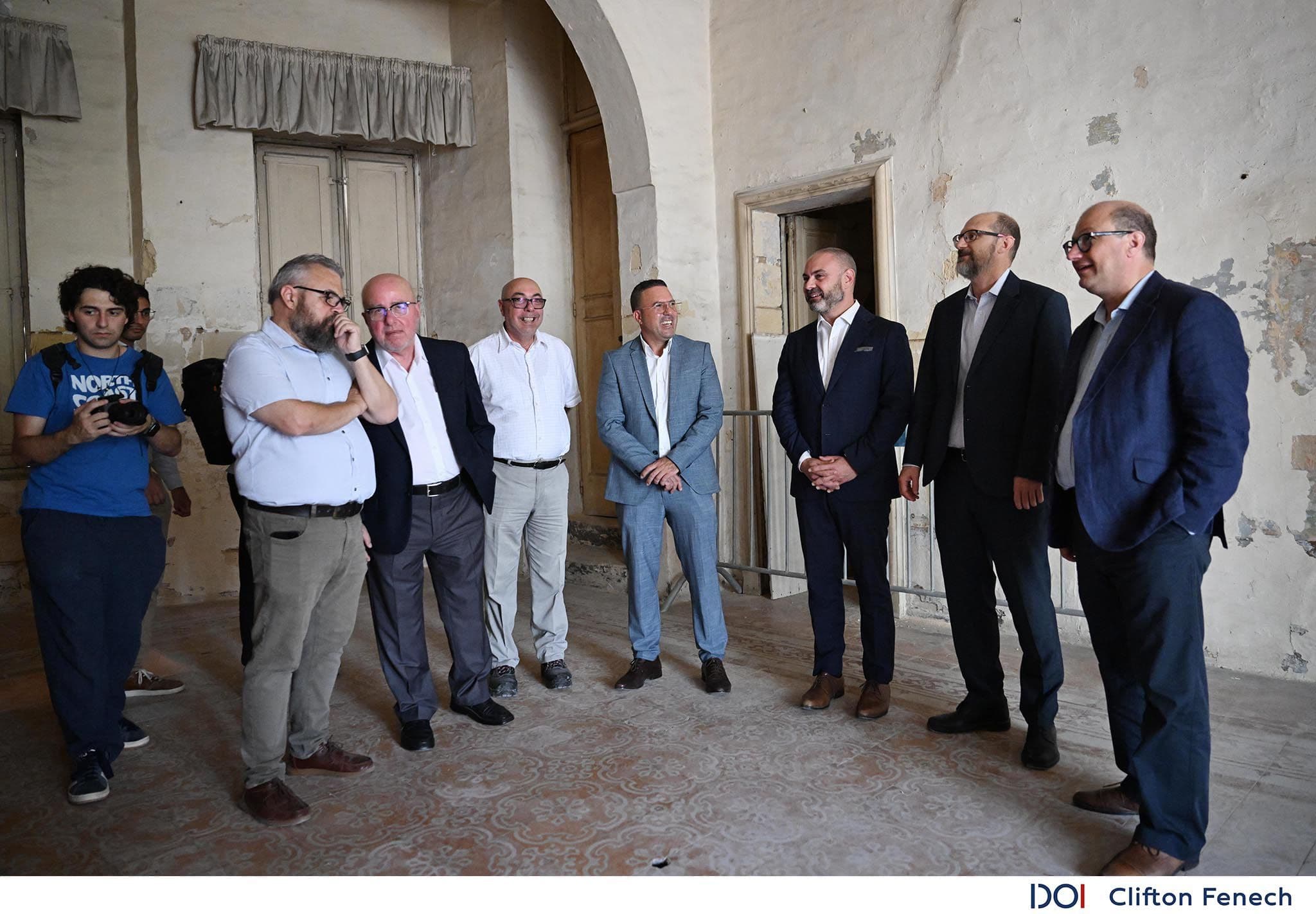 Restoration Works Begin At Villa Guardamangia