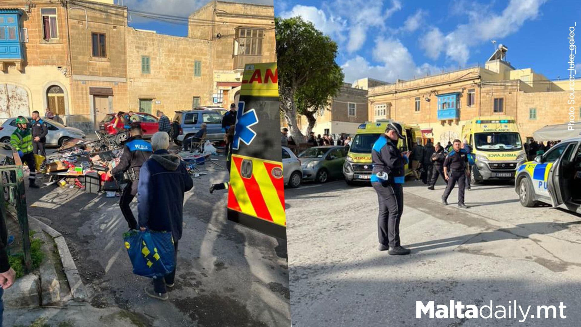 Six Hospitalised Following Żabbar Accident Involving Elderly Driver