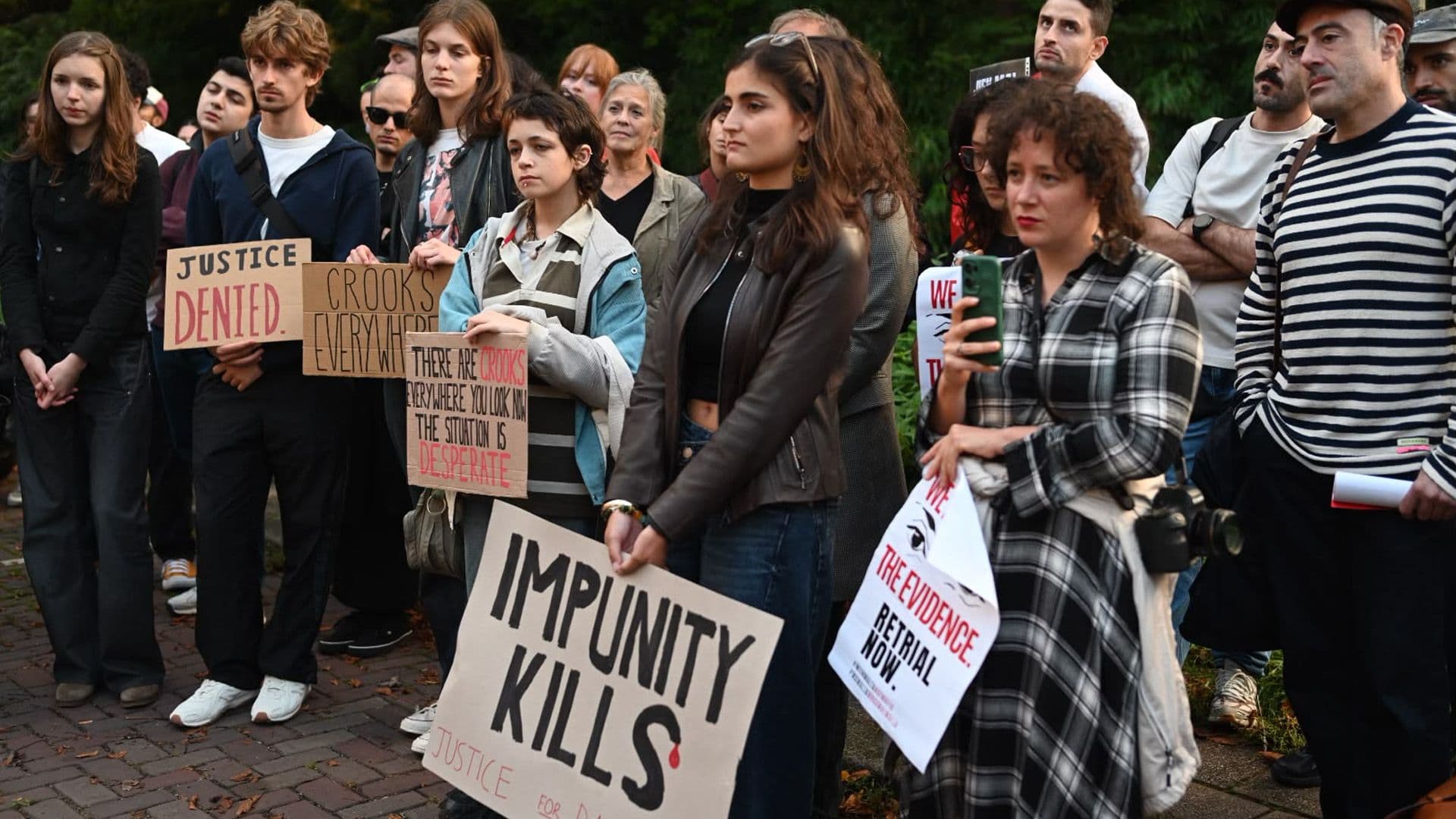 Protests Across Europe Take Place In Solidarity With Daphne Caruana Galizia