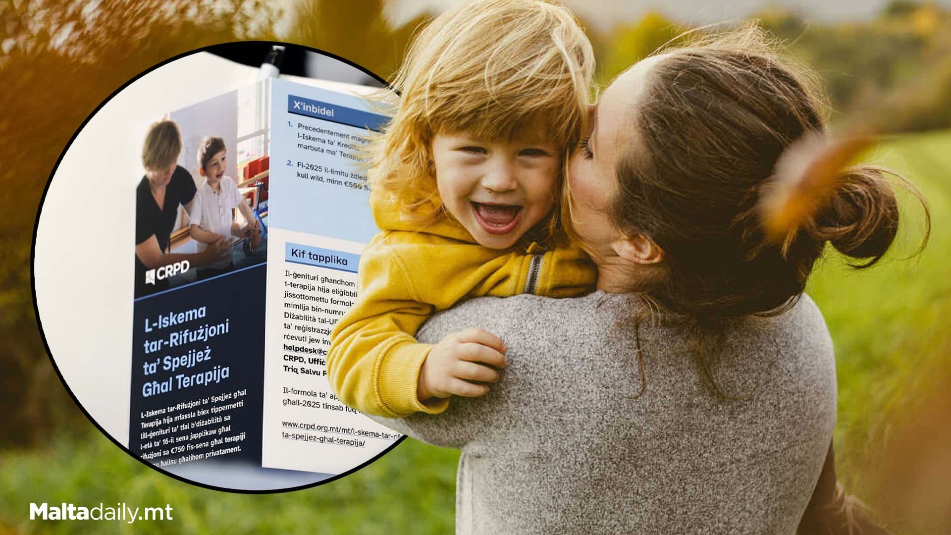 Up To €750 In Therapy Support For Parents Of Kids With Disabilities