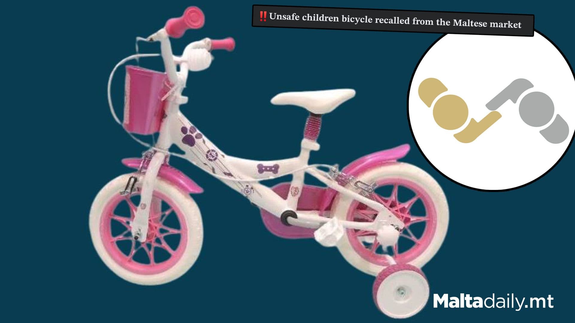 Unsafe Children’s Bicycle Recalled From The Maltese Market