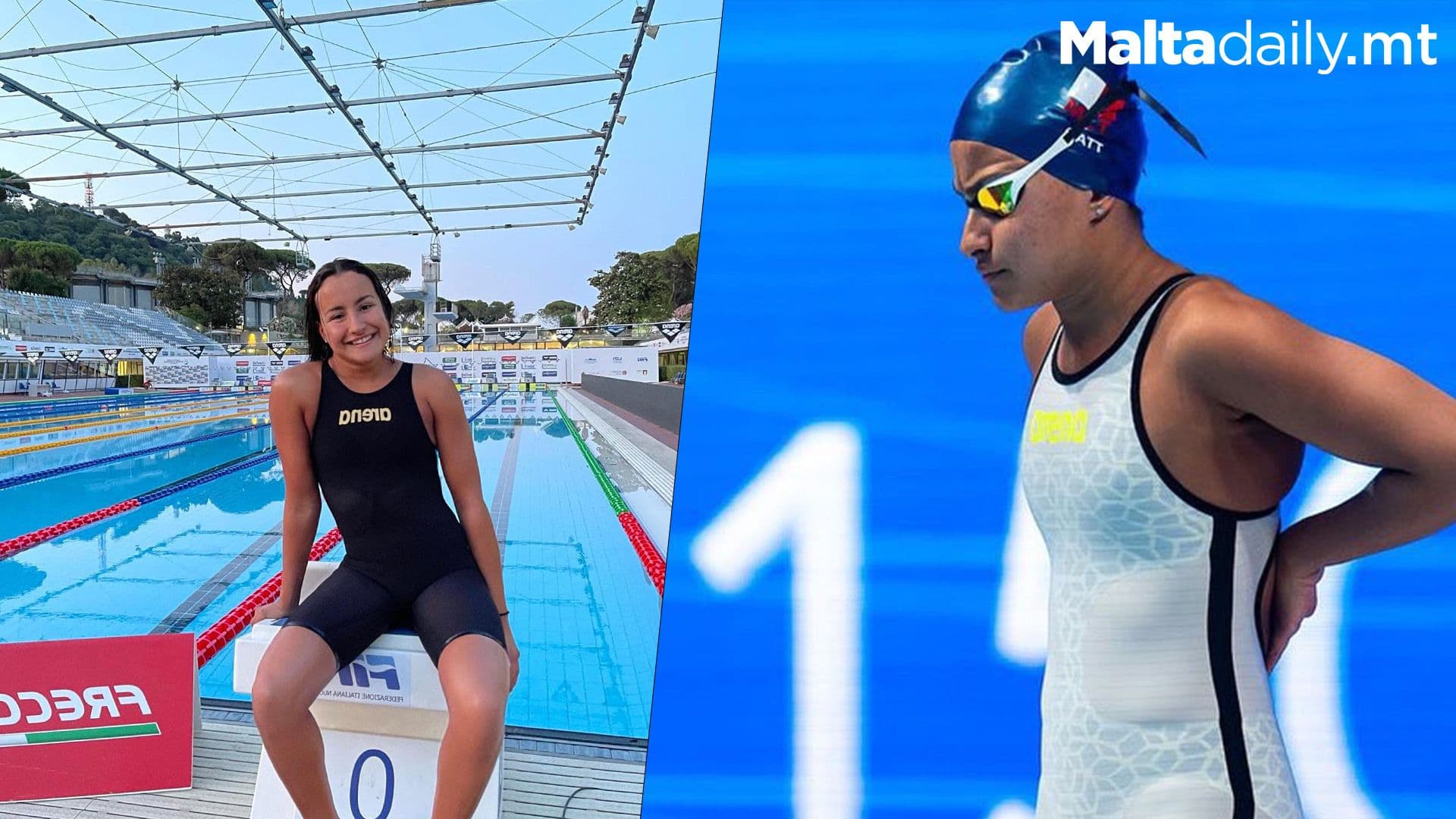 Sasha Gatt Participated in International Swimming Competition