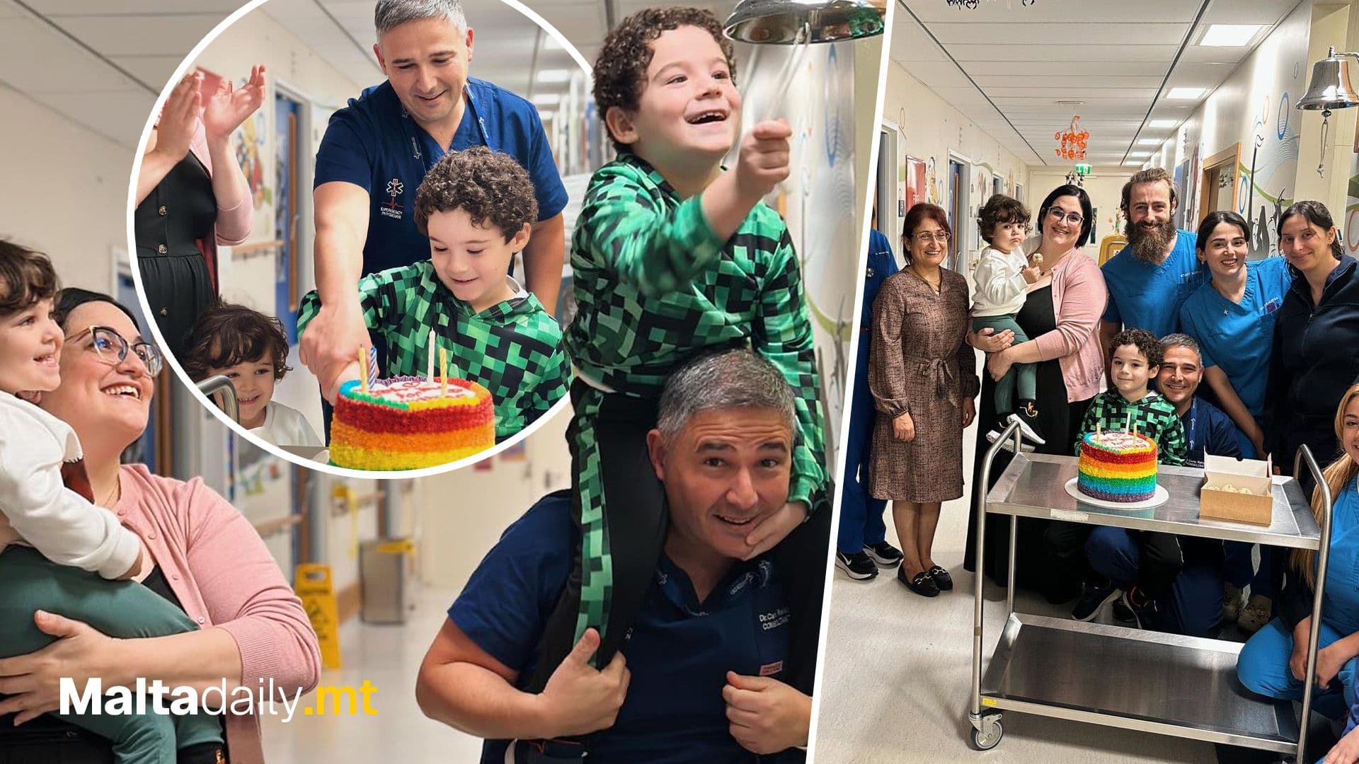 Young Alex Rings The End Of Treatment Bell At Rainbow Ward