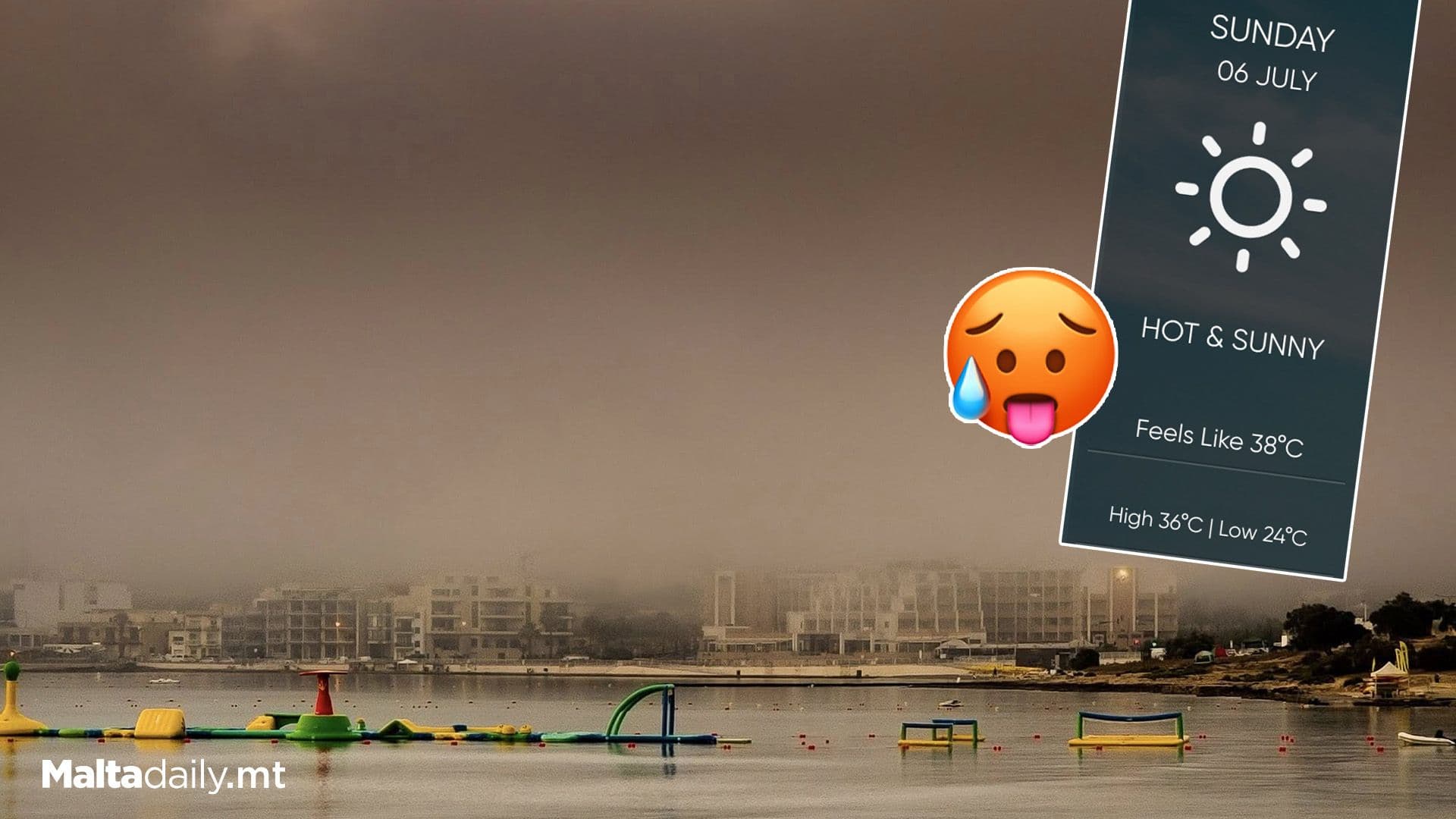 Scorching Heat Today As Temperature Reach 36°C