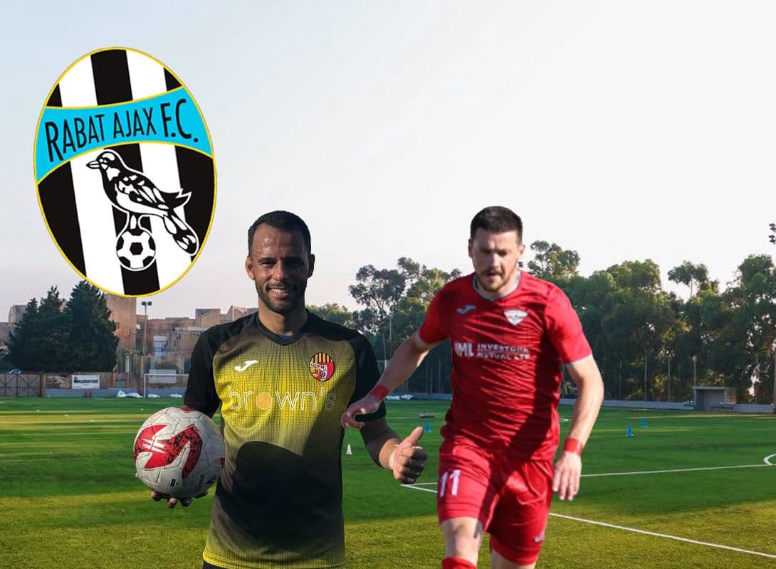 Rabat Ajax Strengthen With Signings of Steve Bezzina and Claudio “Cadu” Antunes