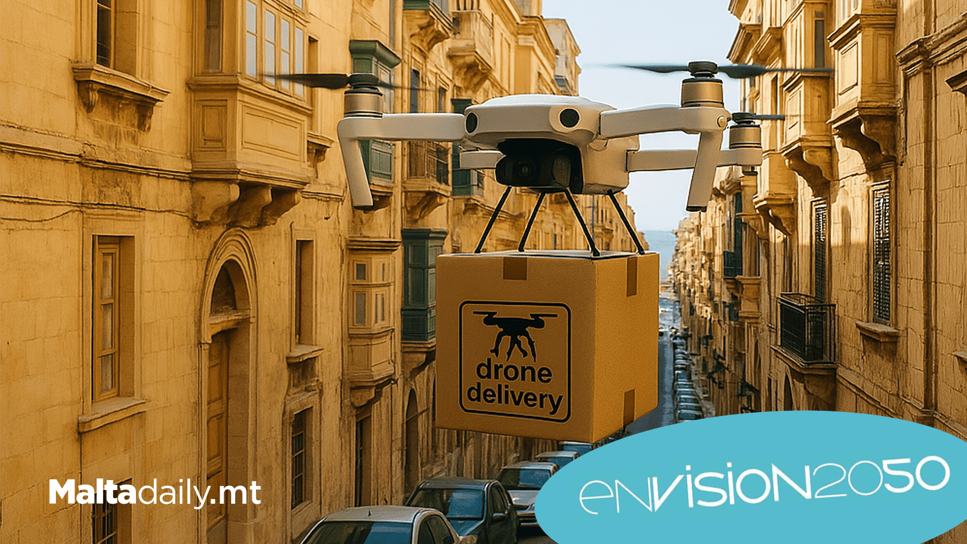 Malta Plans to Use Drones for Faster Deliveries
