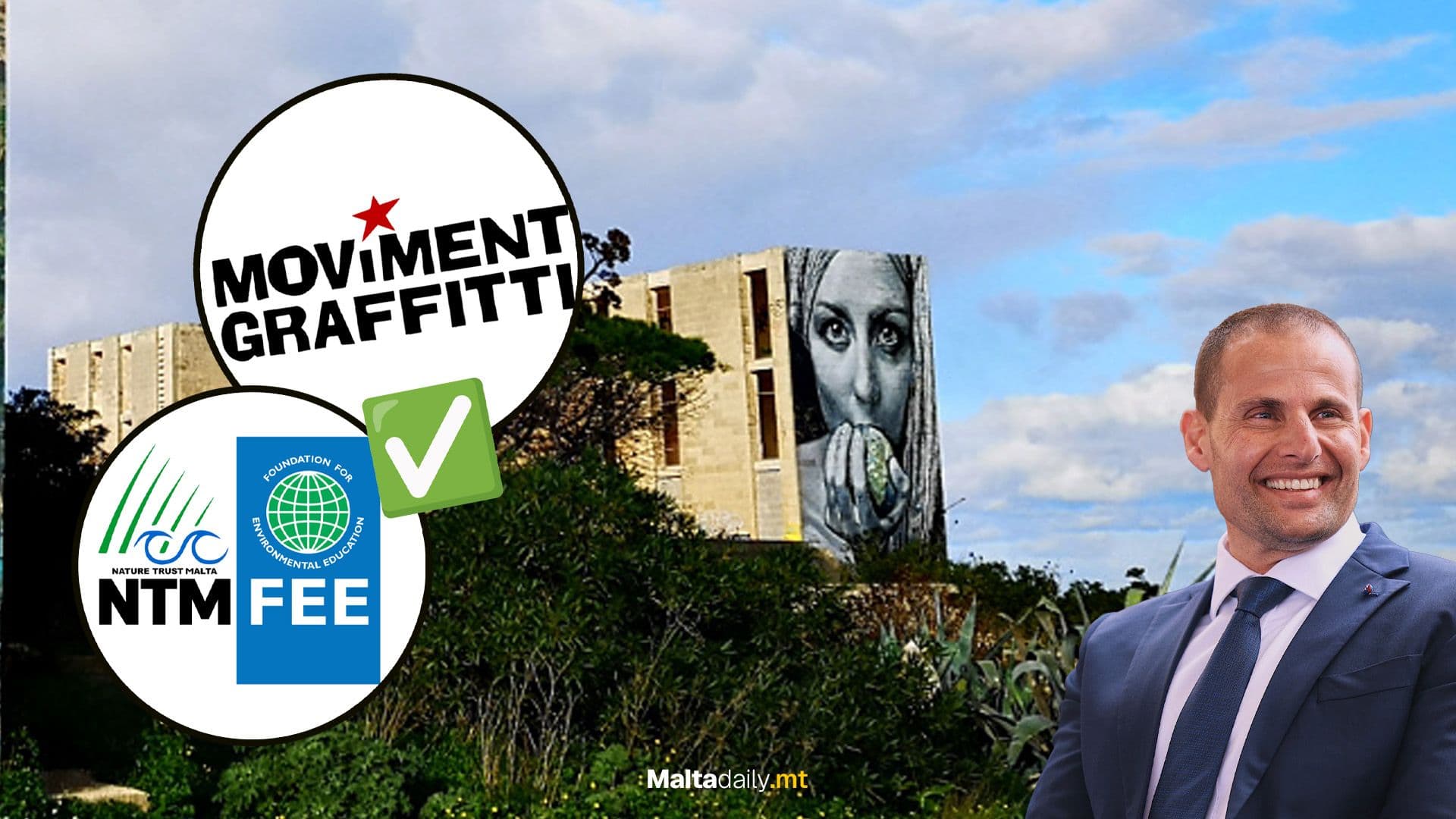 Moviment Graffitti, Nature Trust Malta Welcome White Rocks Park Proposal