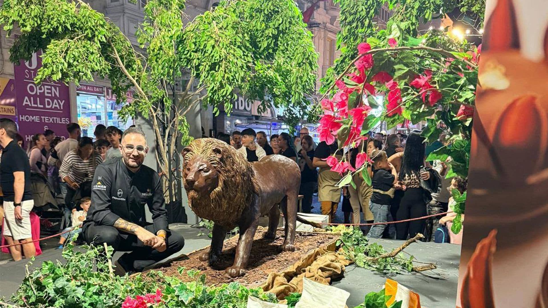 Chocolate Lion King Featured At Ħamrun Chocolate Festival