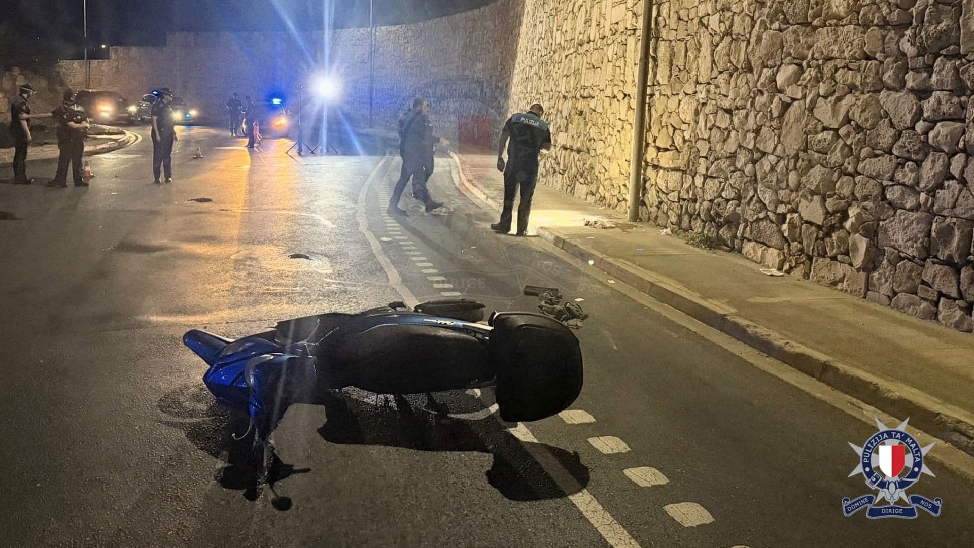 40 Year Old Motorcyclist At Risk Of Dying After Falling In Swieqi