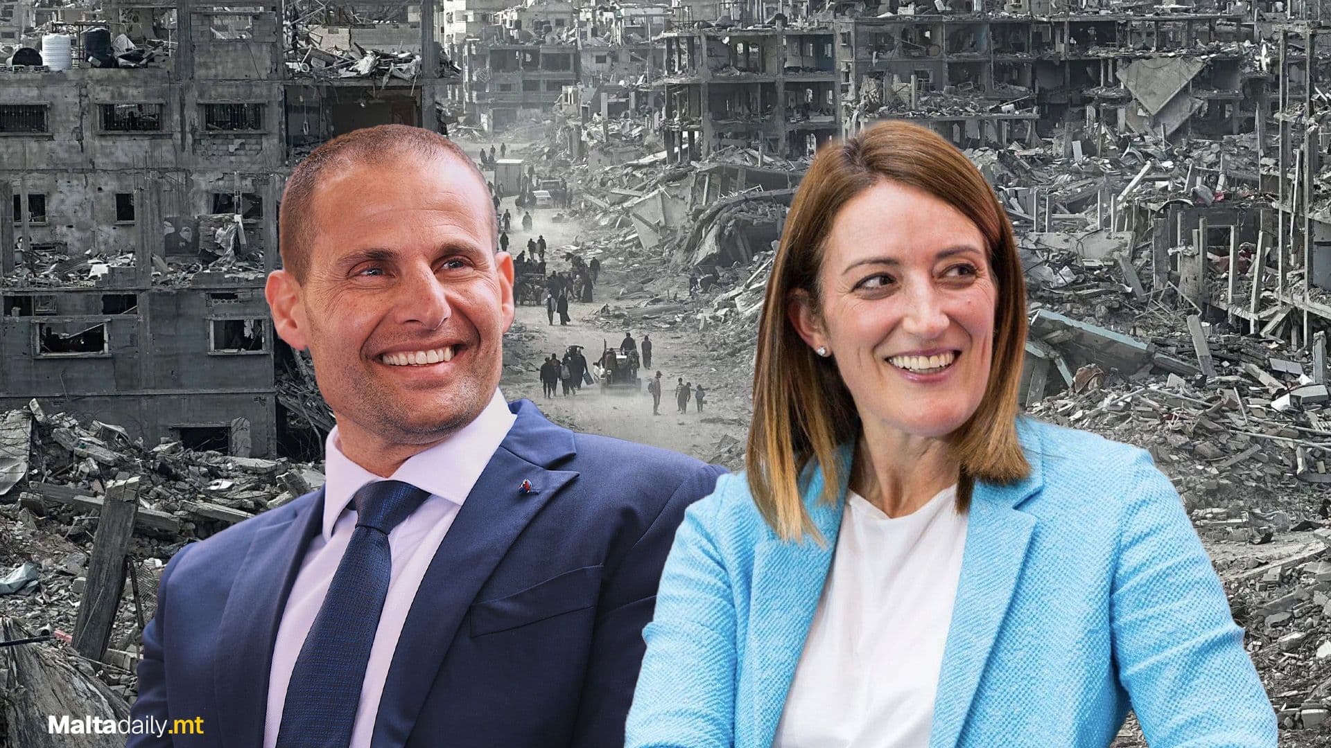 Metsola, Abela Back White House Gaza Peace Plan