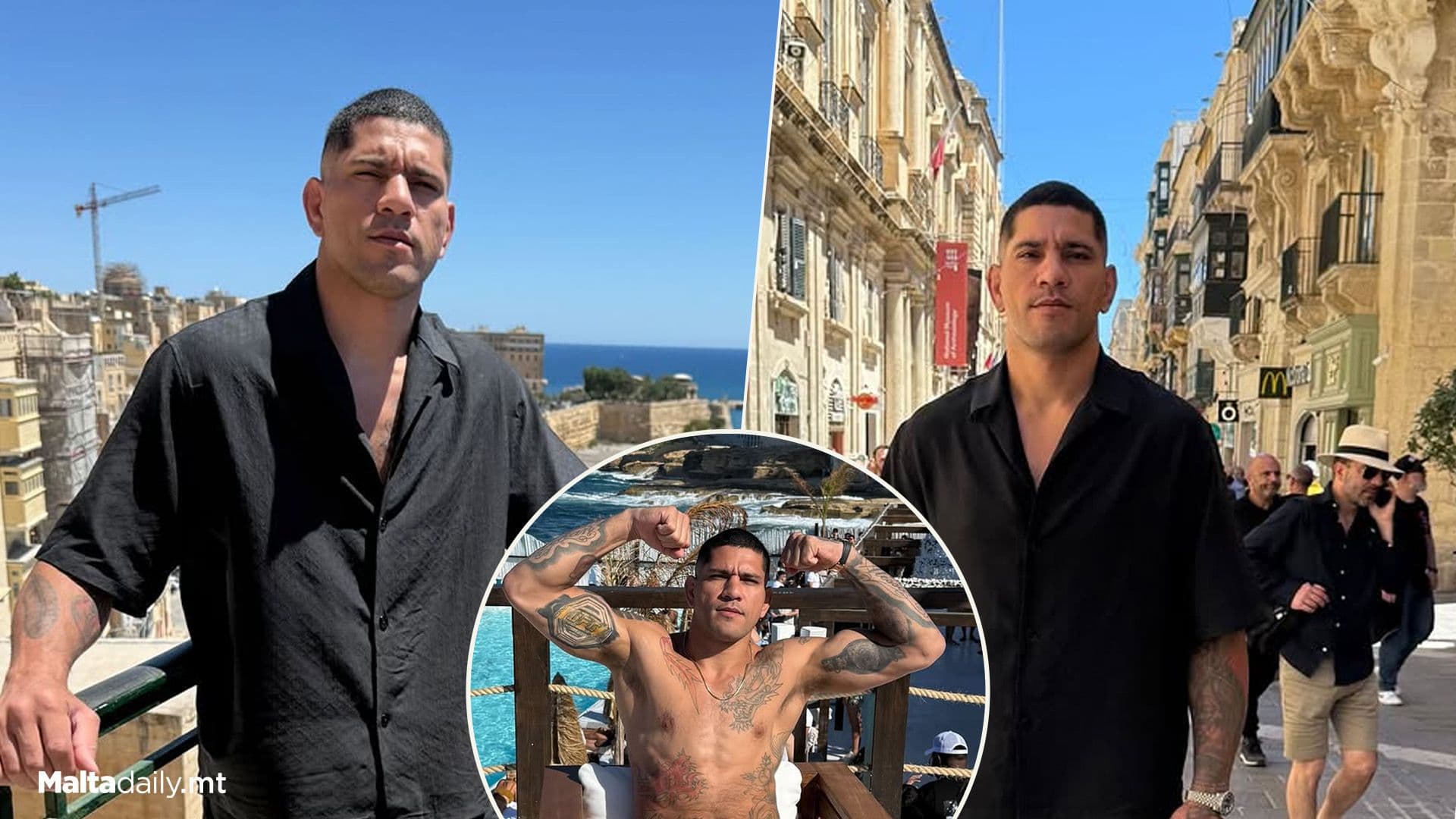 UFC Fighter Alex Pereira Enjoying Time In Malta