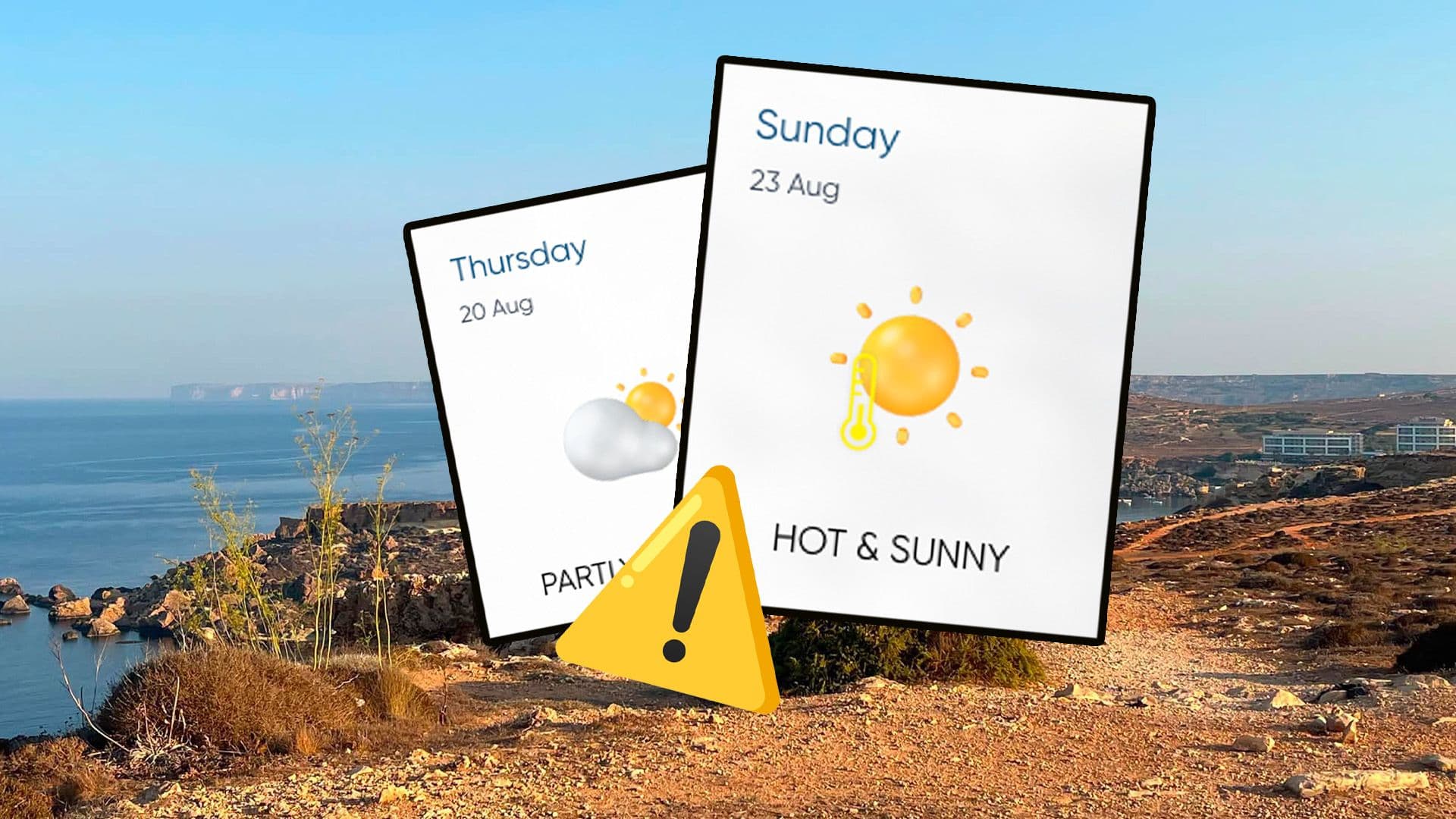Cloudy Weather Ahead Of A Hot & Sunny Weekend
