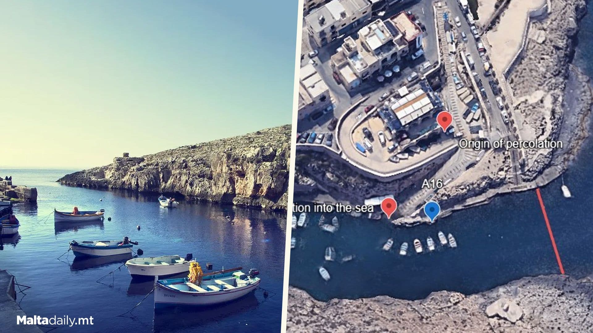 Swimming Not Recommended In Wied Iż-Żurrieq Due To Sewage