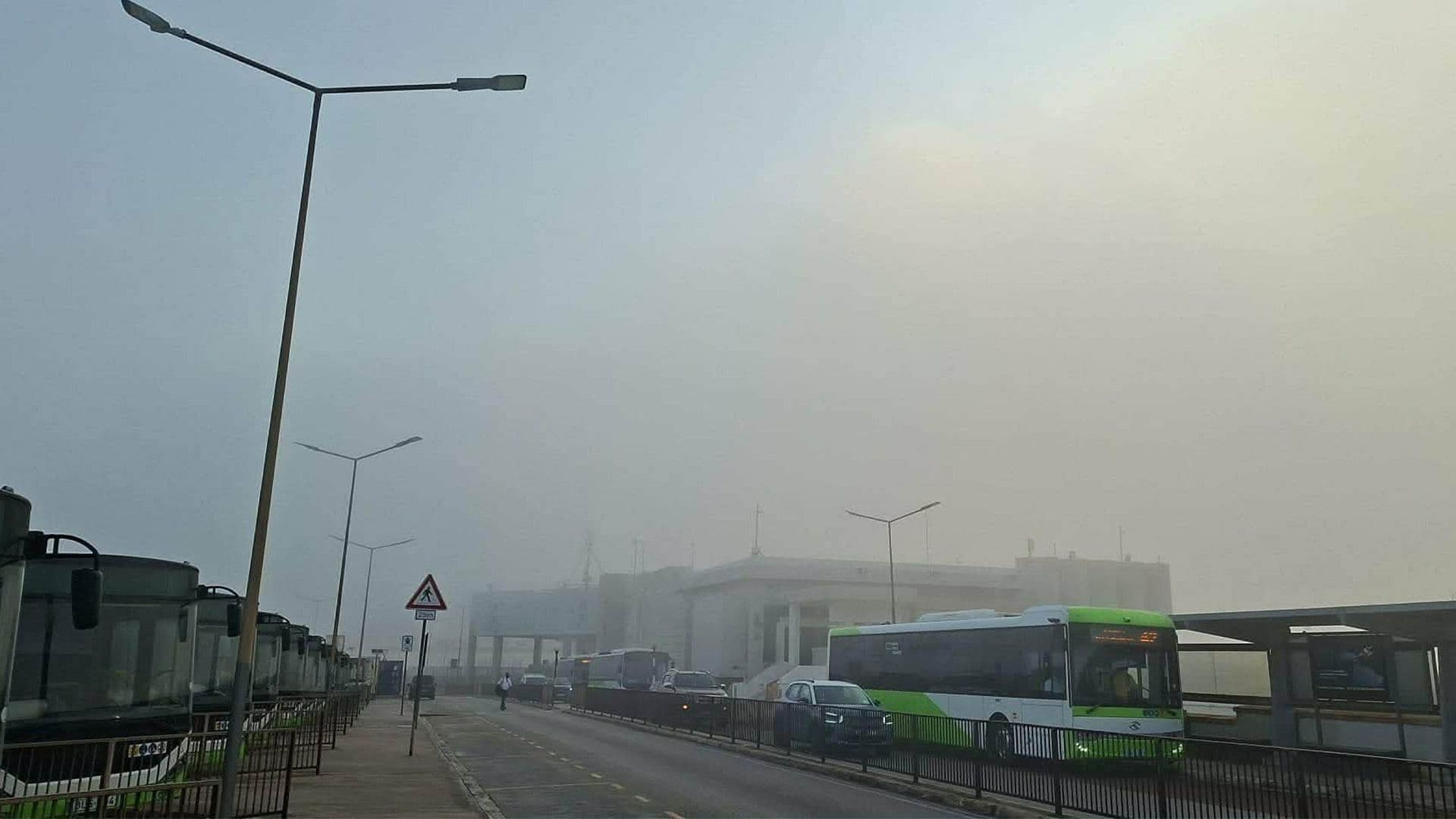 Thick Fog Makes It Difficult For Gozo Ferry To Dock In Ċirkewwa
