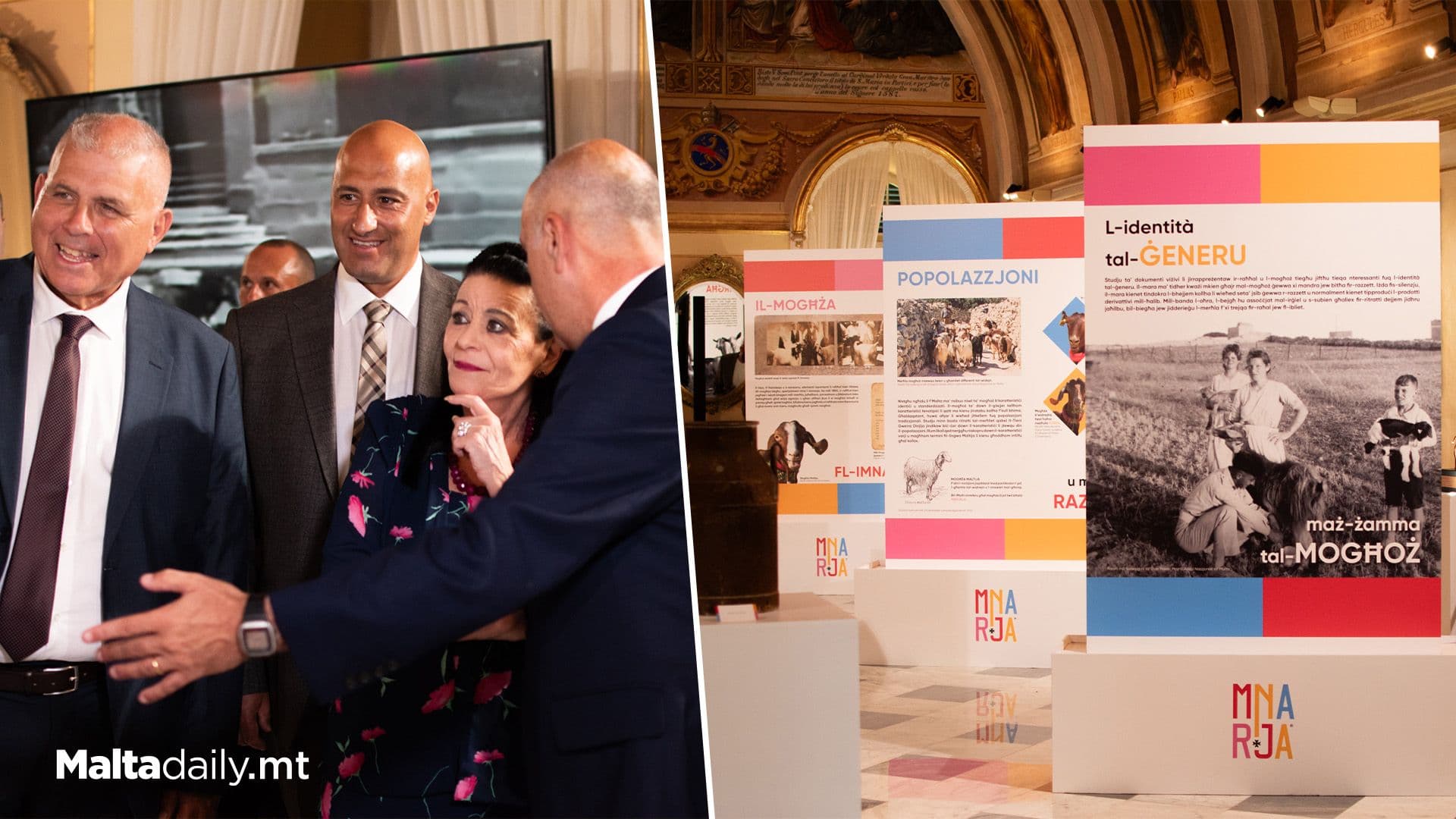Launch of Audio-Visual Exhibition Celebrating The Maltese Goat As National Heritage