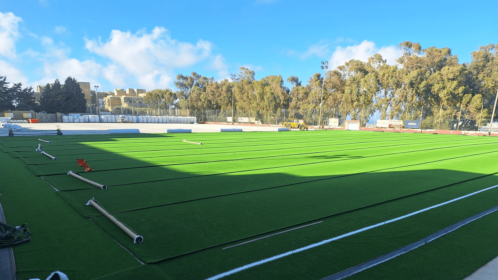 Rabat Ajax FC Start Works To Renovate Pitch Surface