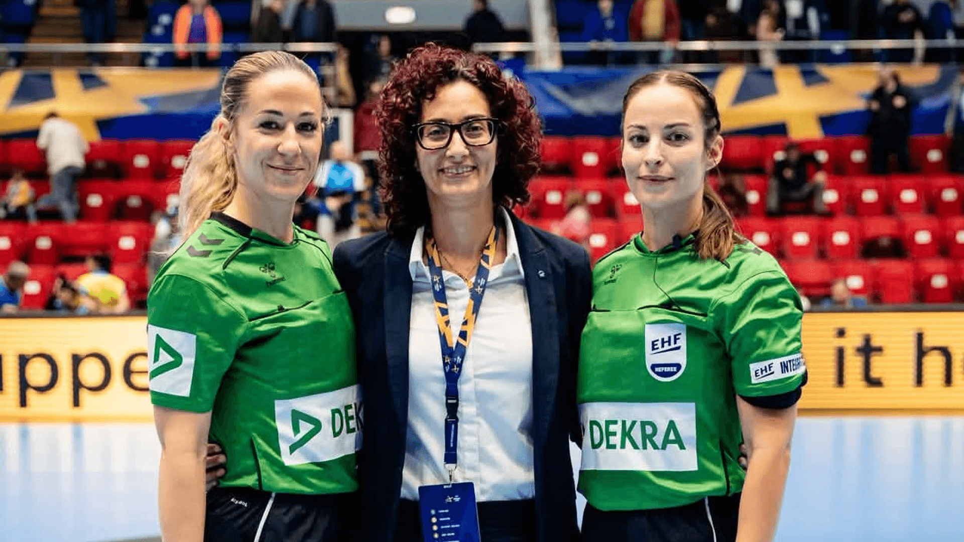 Chief Match Officiating Officer Marylyn Agius Makes EHF Champions League Debut
