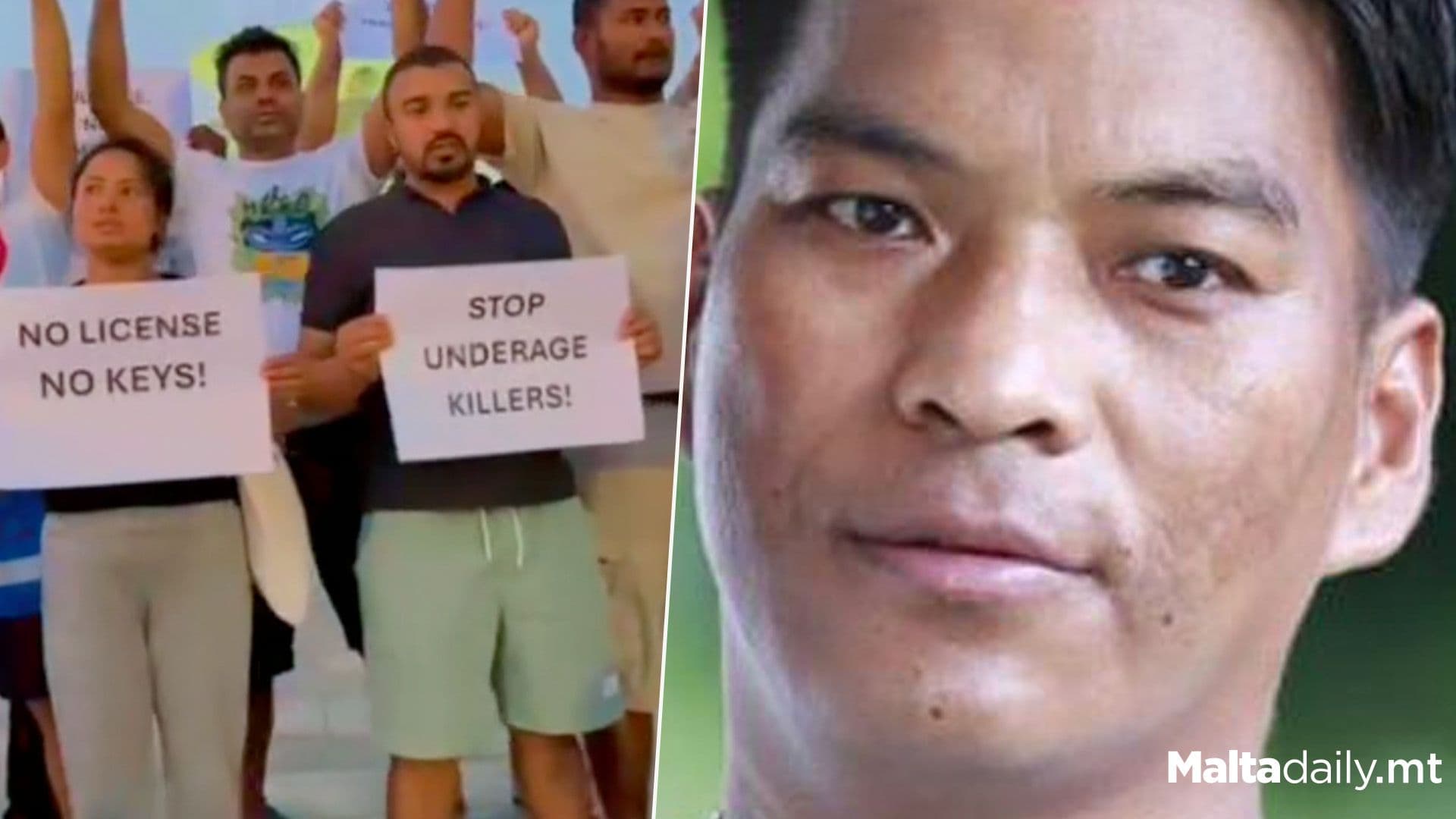 Peaceful Protest Held To Tribute Khim Bahadur Pun