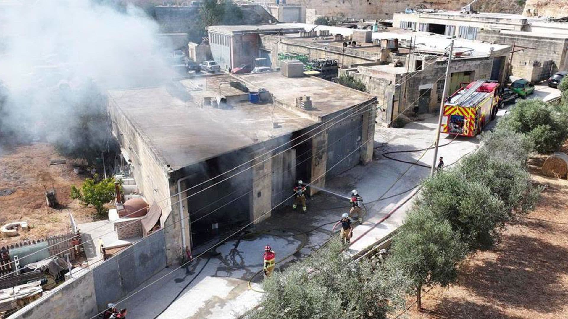 Third Fire In 24 Hours As Marsaskala Garage Erupts In Flames