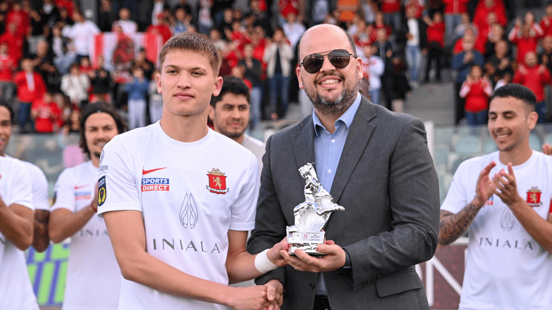 Jake Azzopardi named LifeStar Insurance Most Valuable Player for March 2026