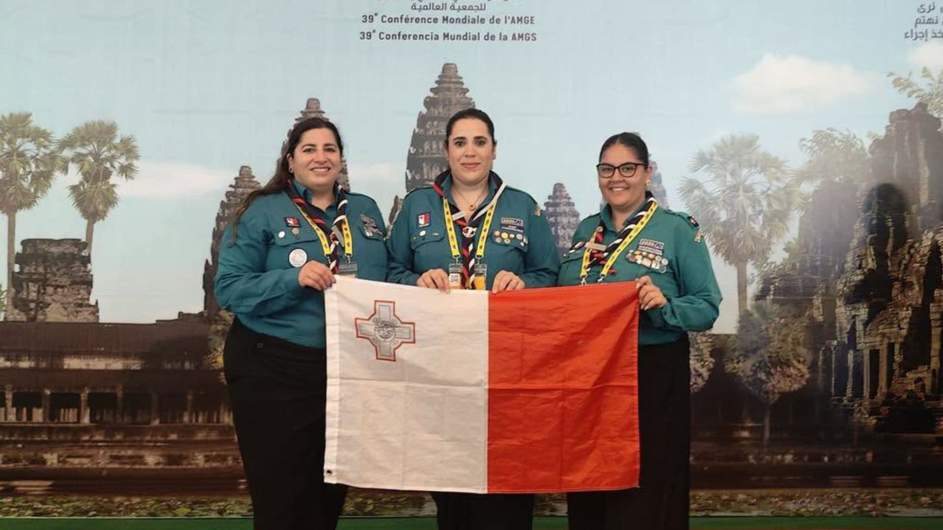Malta Girl Guides Attend World Conference in Cambodia With 116 Countries