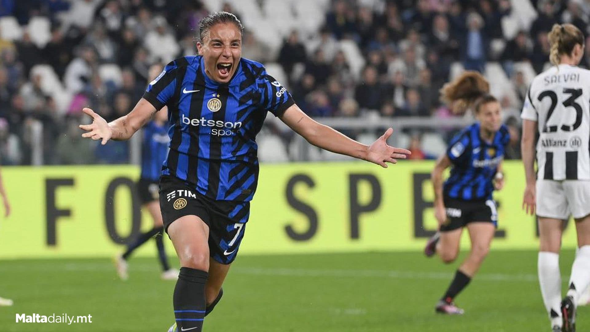 Haley Bugeja Scores Inter’s Winning Goal At Allianz Stadium