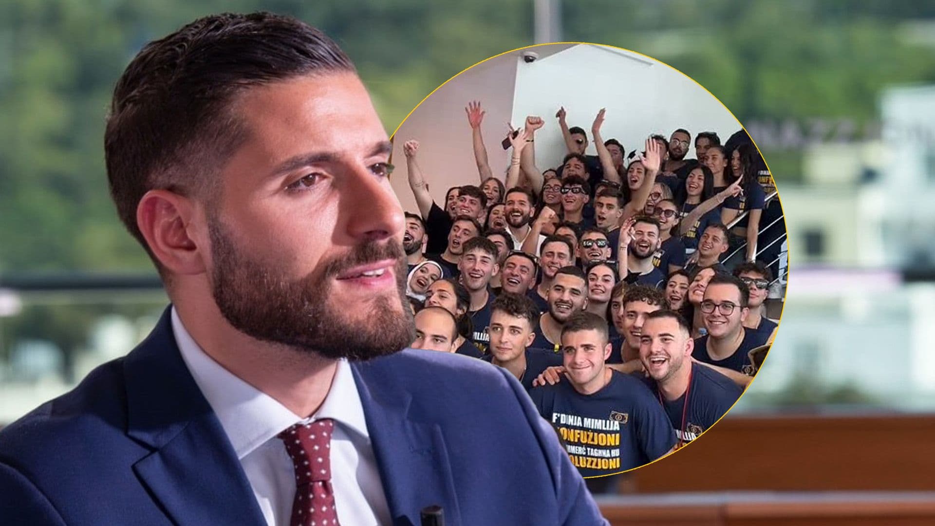 Alex Borg Celebrates With Year 2025 Graduates