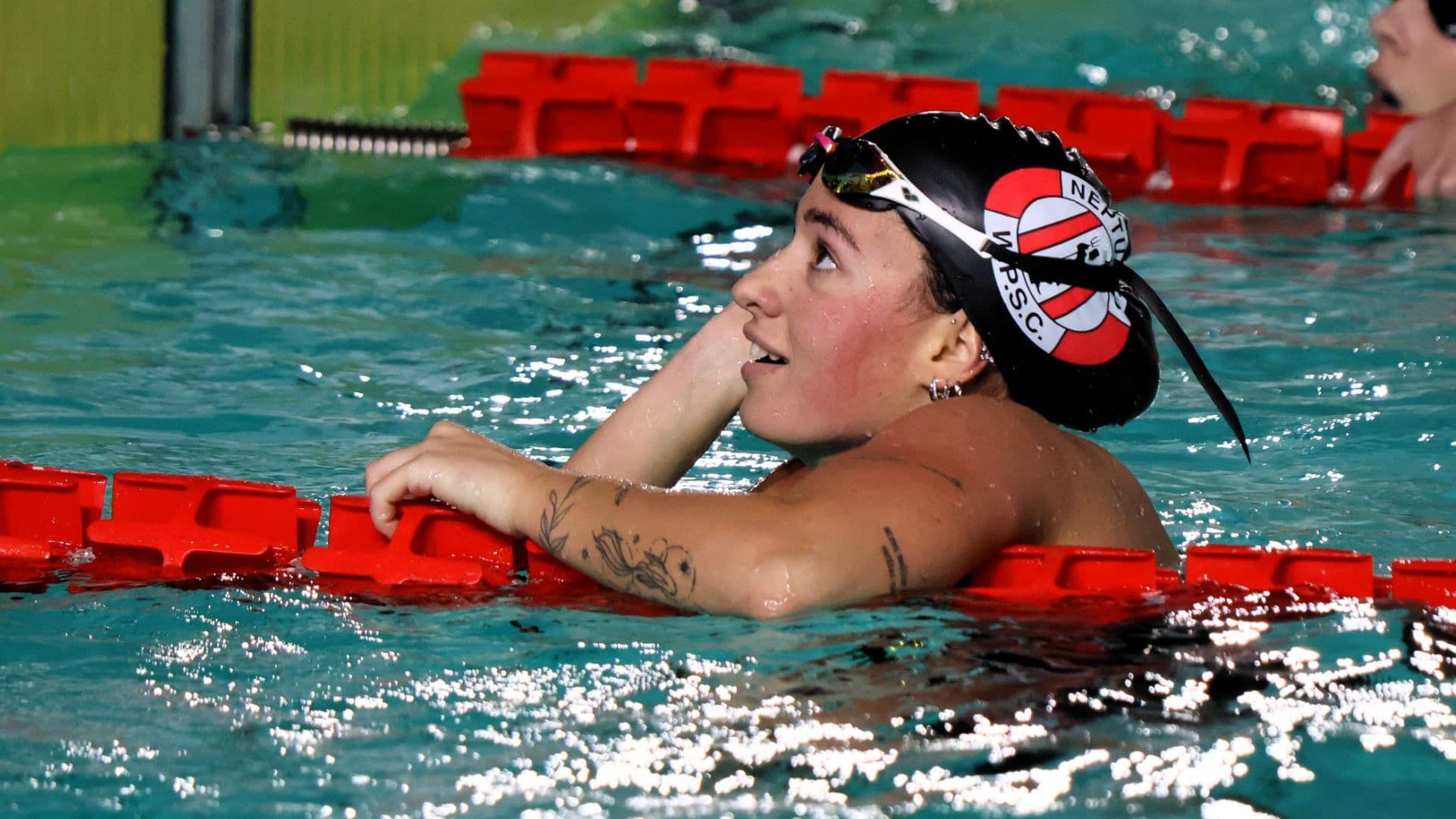 Mya Azzopardi Sets New National Short Course Record in 100m Freestyle