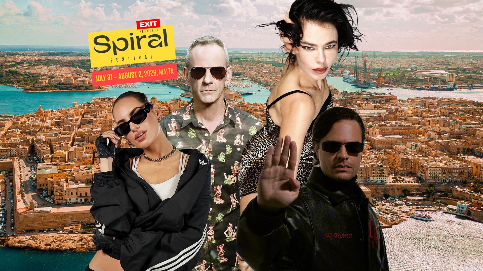 THIS WEEK: Fatboy Slim, Nina Kraviz, Argy, Lilly Palmer & More AT Spiral Festival Malta