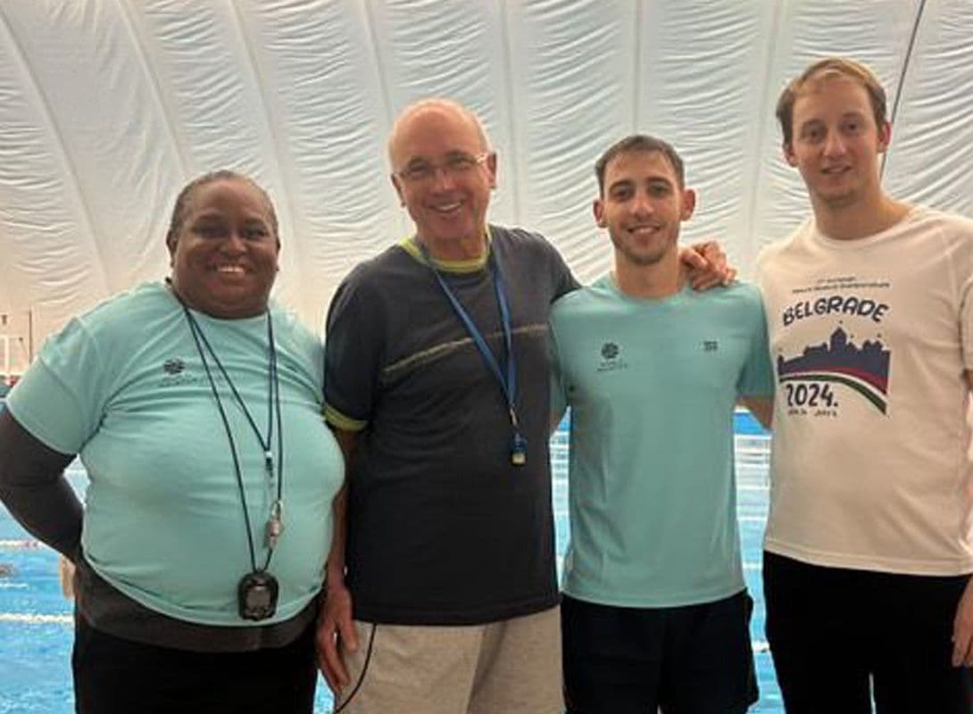 GIANLUCA TANTI PARTICIPATES IN WORLD AQUATICS TRAINING COURSE IN BUDAPEST