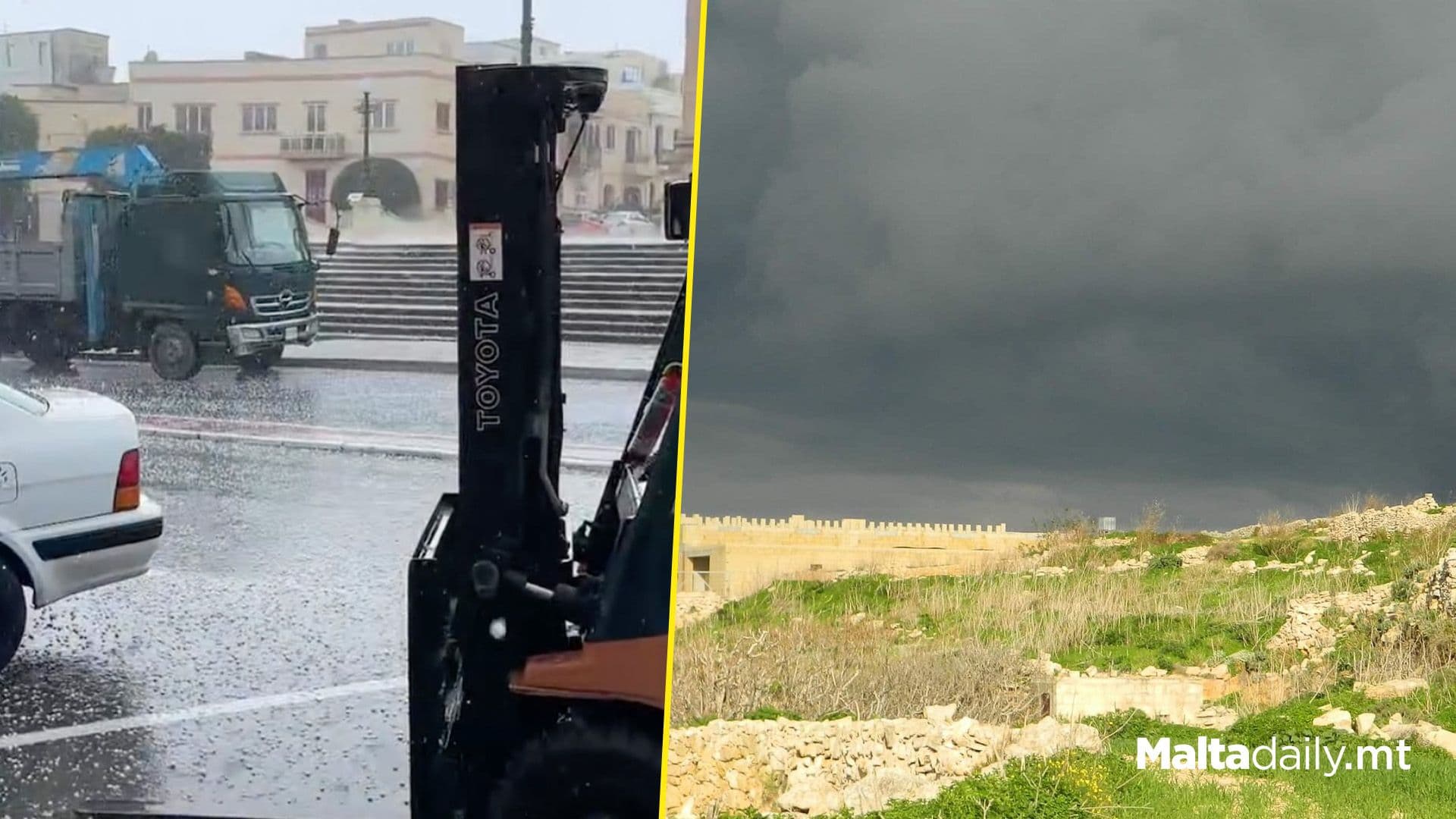 Malta Could Be Hit With More Hail Today