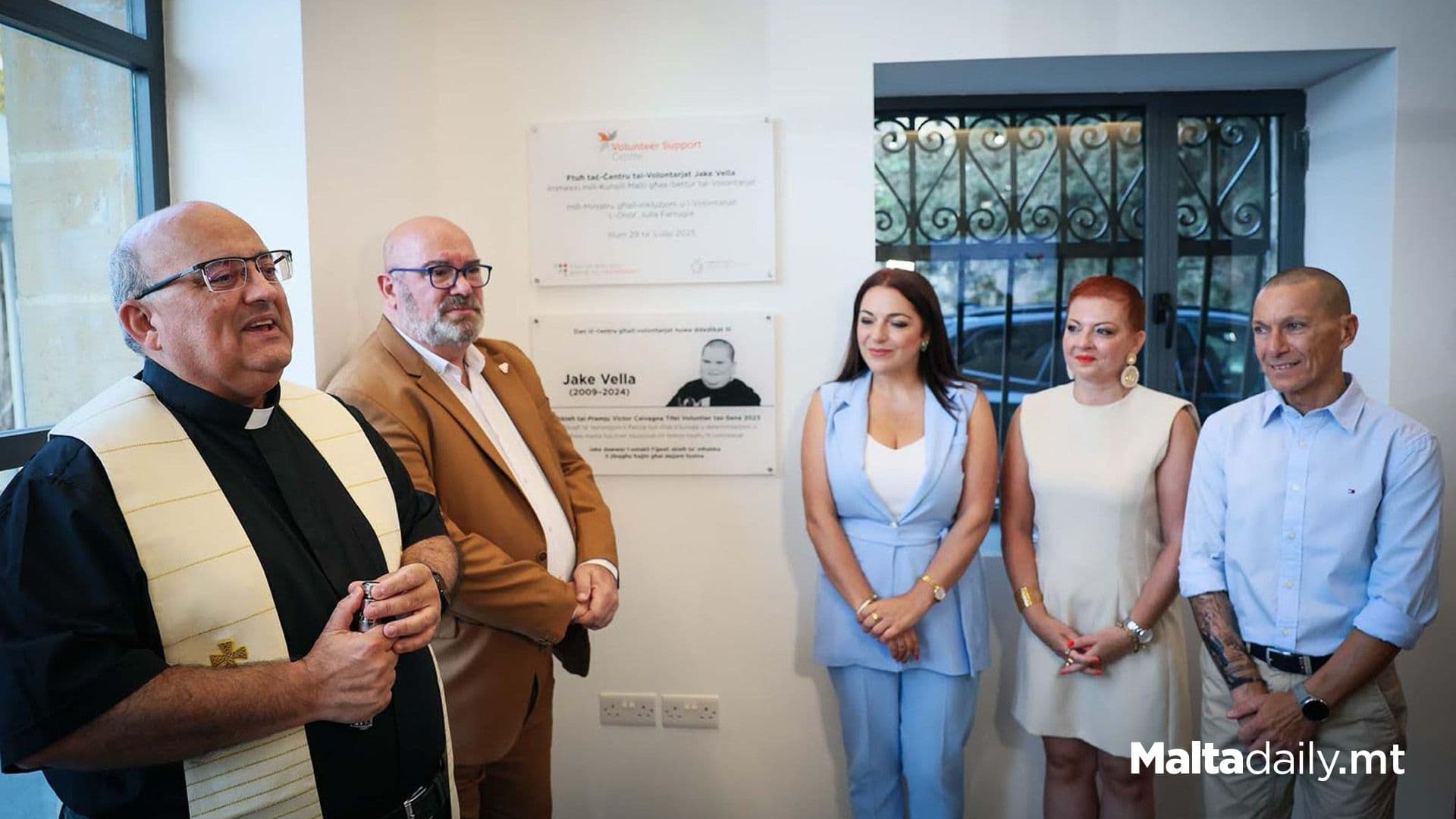 Jake Vella Volunteer Centre Opened In Raħal Ġdid