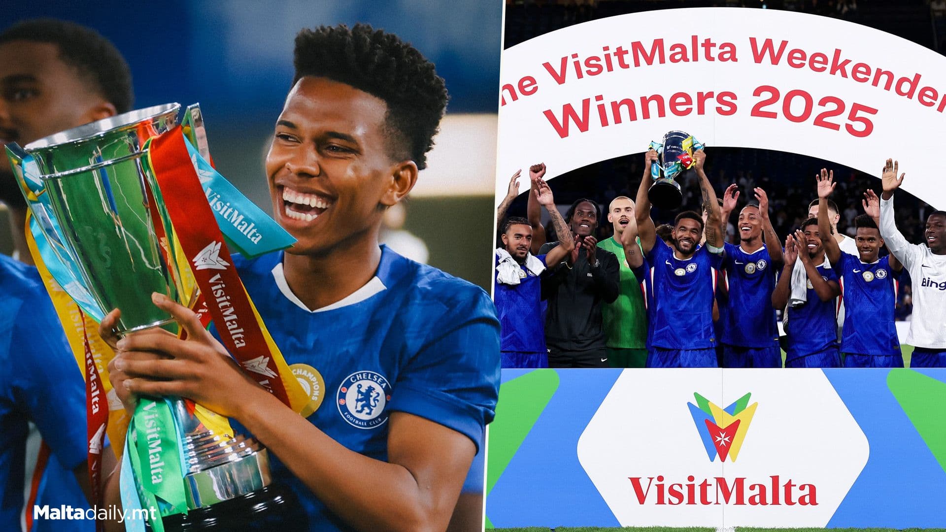 Chelsea FC Crowned Visit Malta Weekender Winners 2025