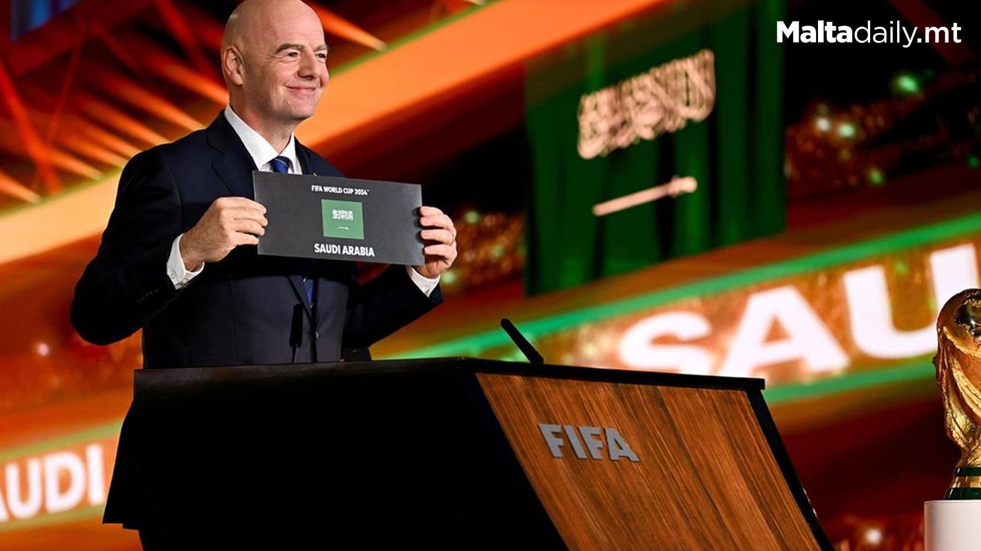 Saudi Arabia Revealed As 2034 FIFA World Cup Hosts