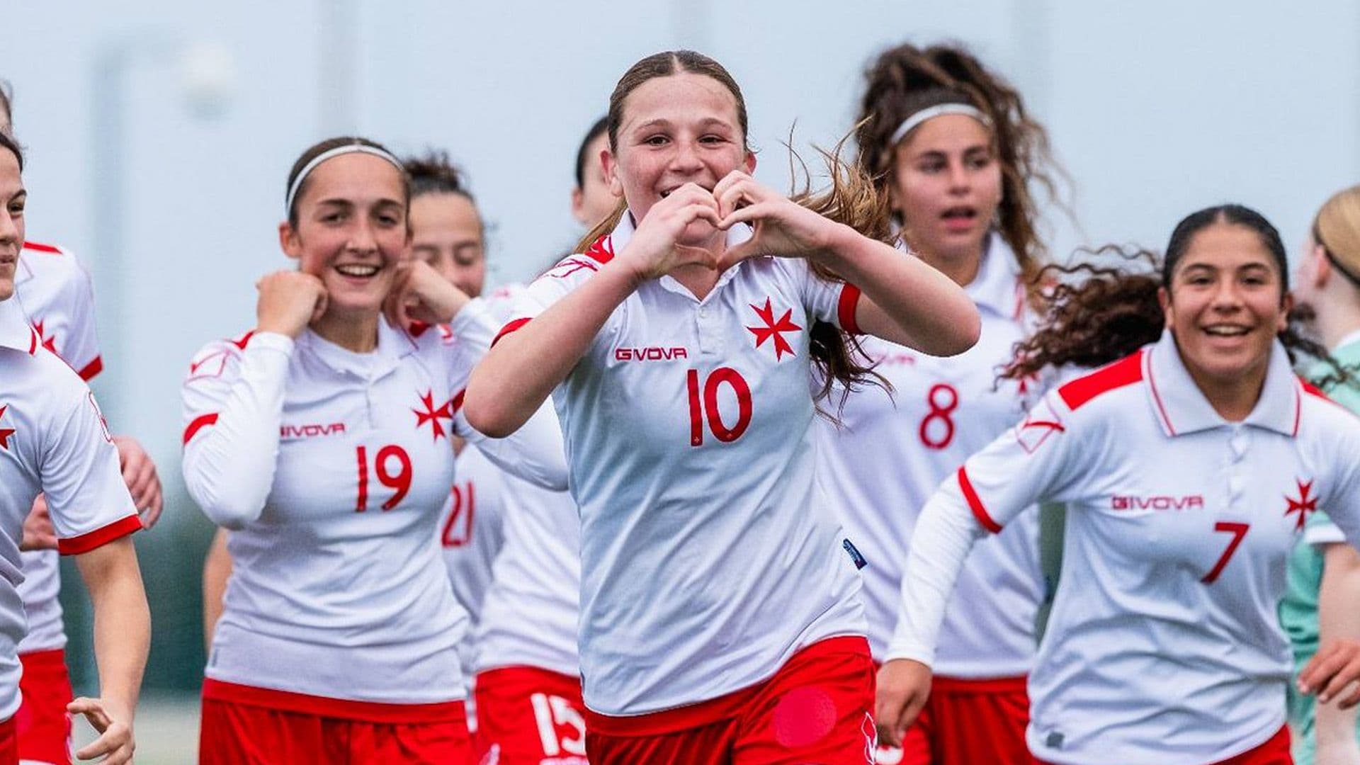 MALTA WOMEN’S U17 NARROWLY BEAT BELARUS THROUGH KAY AXIAQ GOAL