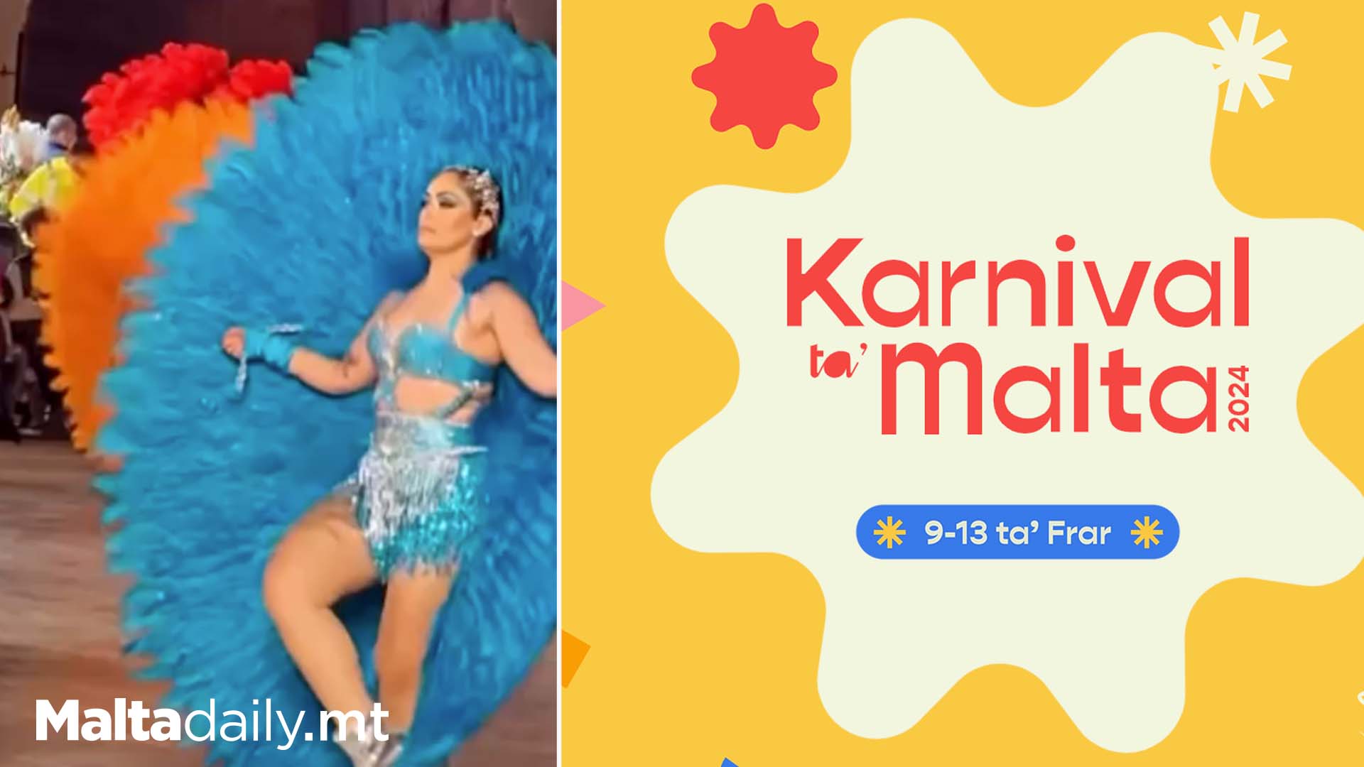 A Lively Carnival In St George’s Square, Valletta