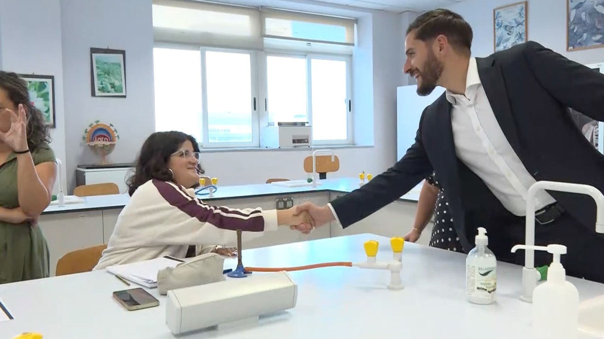 PN Leader Alex Borg Meets Students At M. A. Refalo Sixth Form In Gozo