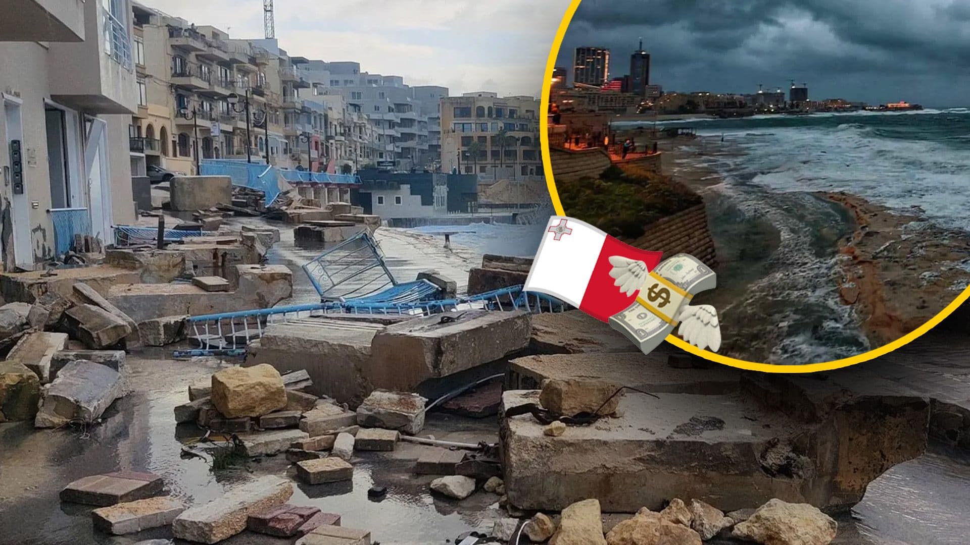 Malta Set To Receive €3.72 Million In EU Aid After Storm Harry