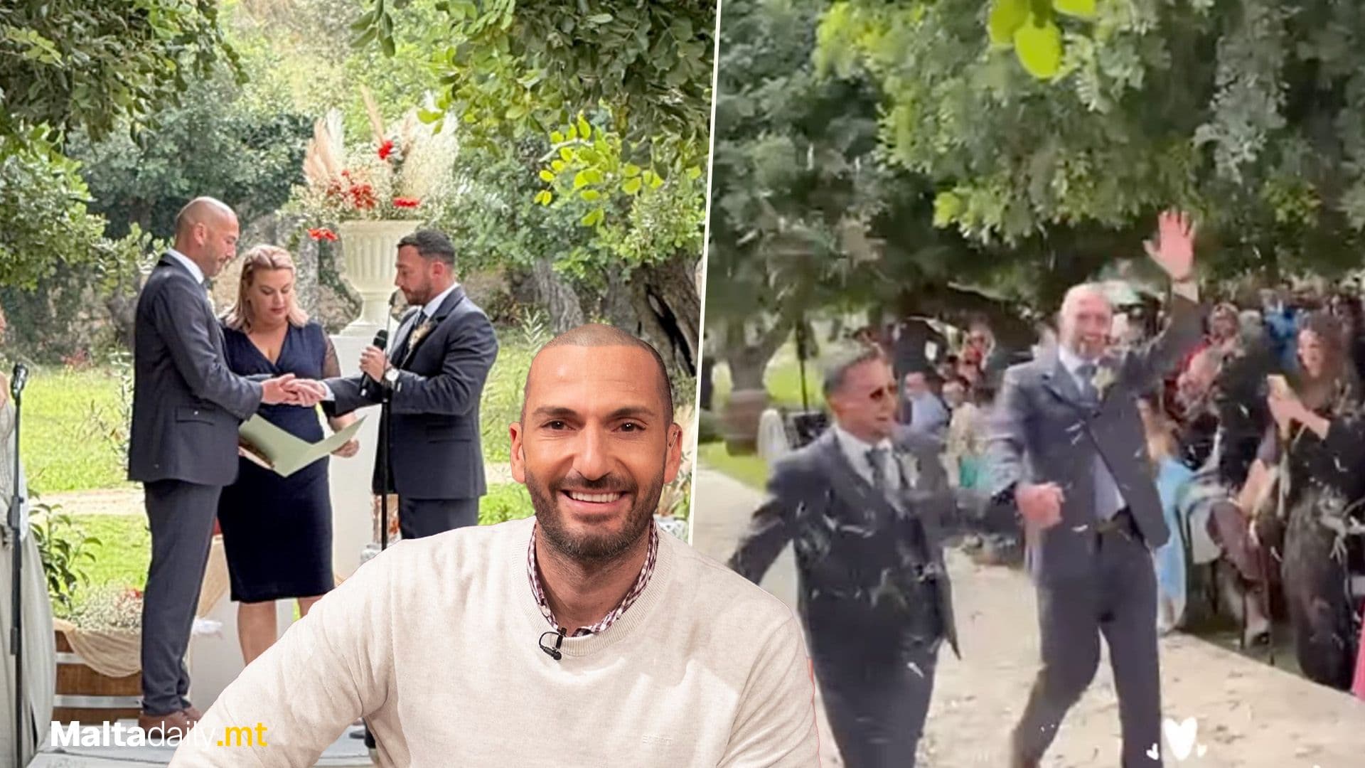 Local Presenter Owen Bonnici Ties The Knot!